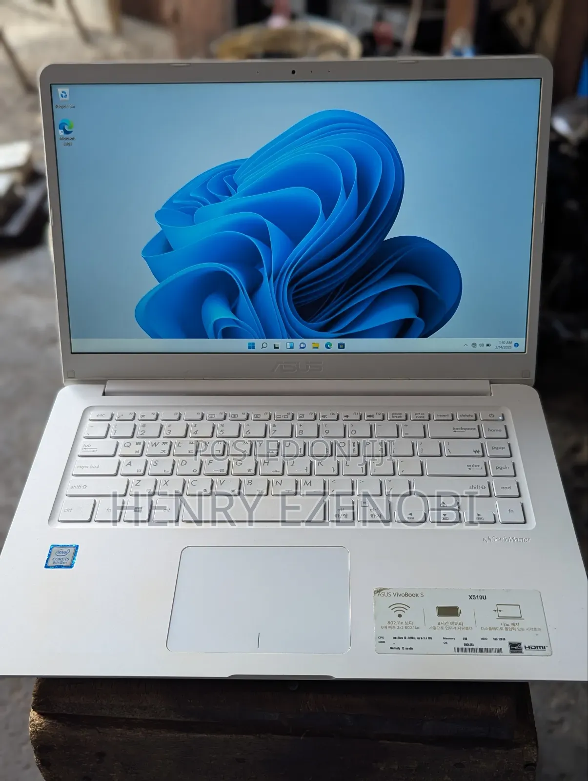 Laptop Asus VivoBook S15 S510UA 8GB Intel Core I5 HDD 500GB