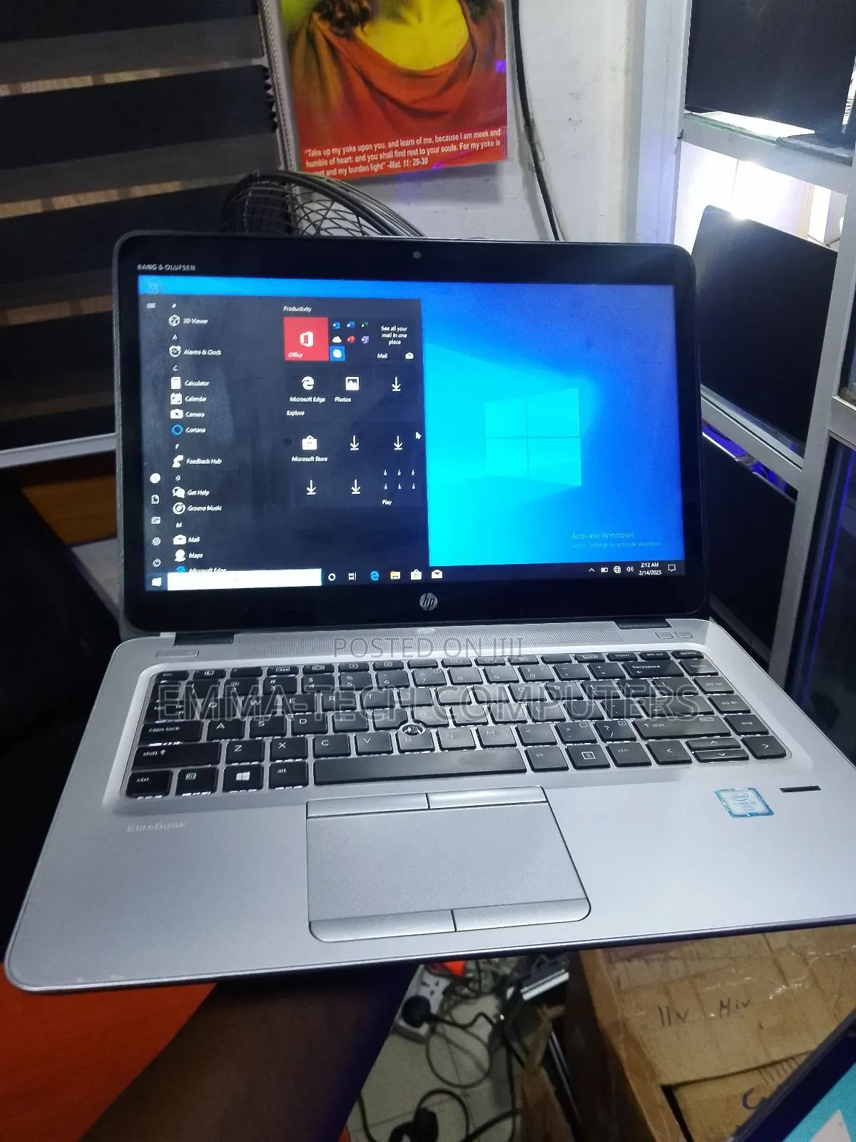 Laptop HP EliteBook 840 G3 8GB Intel Core I5 SSD 256GB