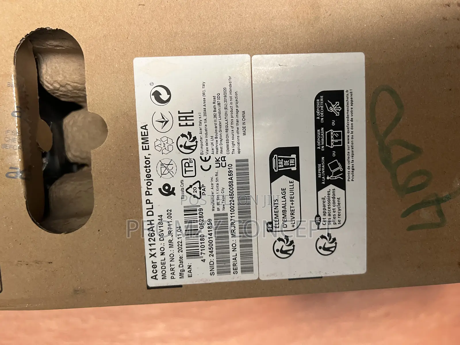 Acer X1126ah Svga