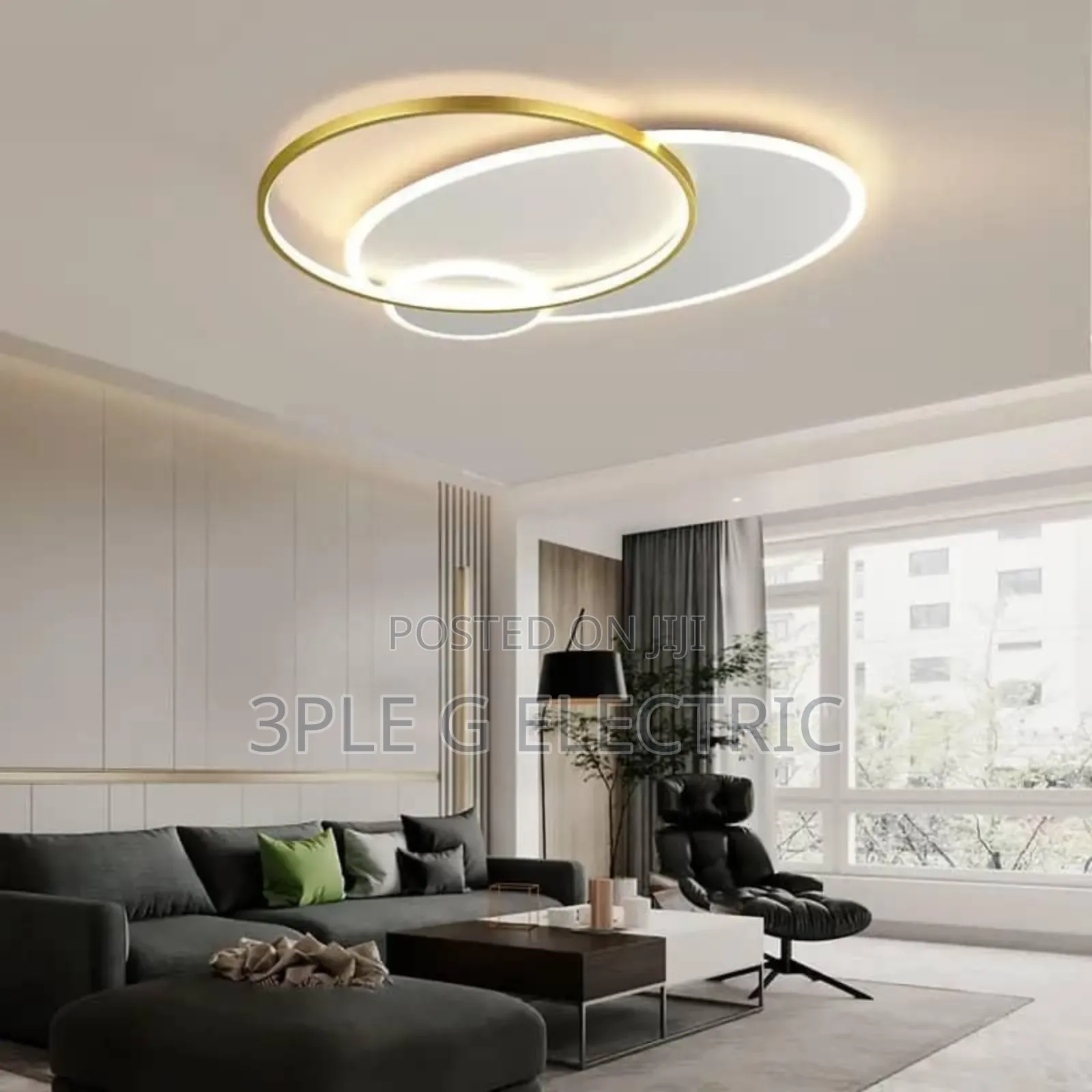 Ceiling Mounted Led Nordic Flush