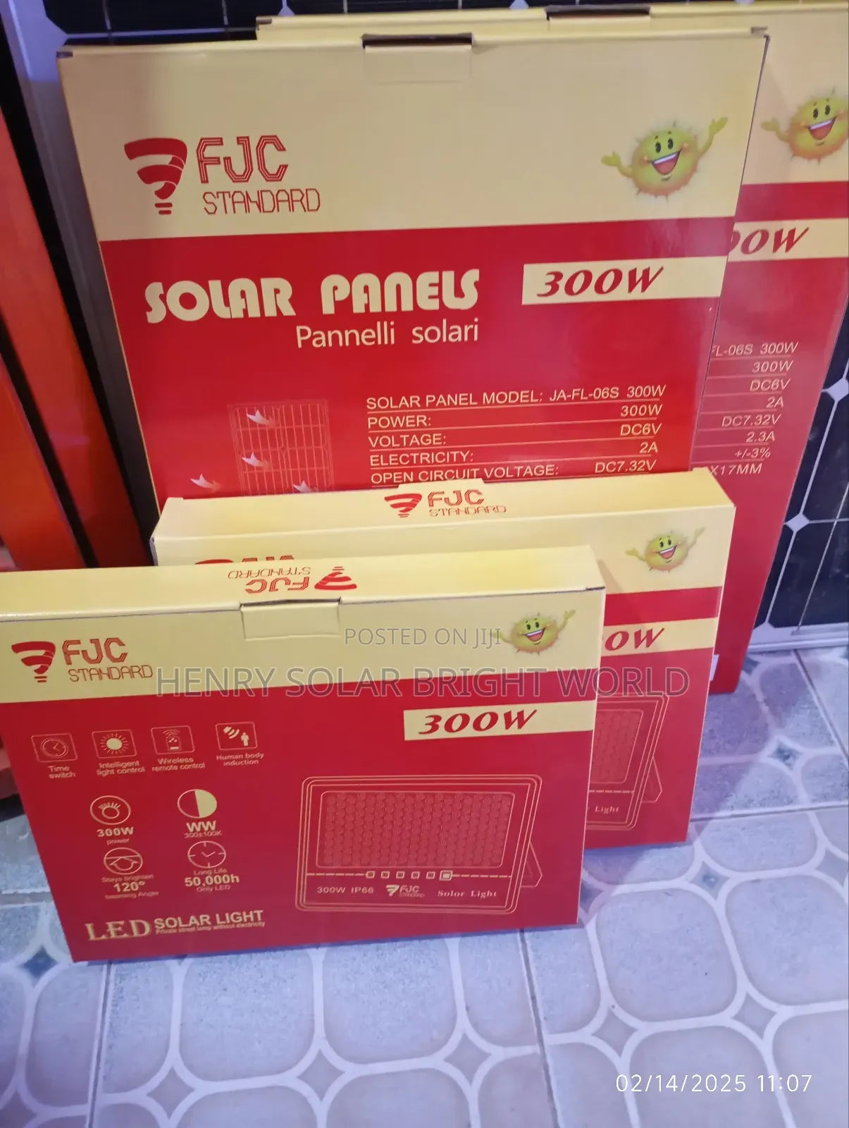 300w FJC Standard Flood Lights