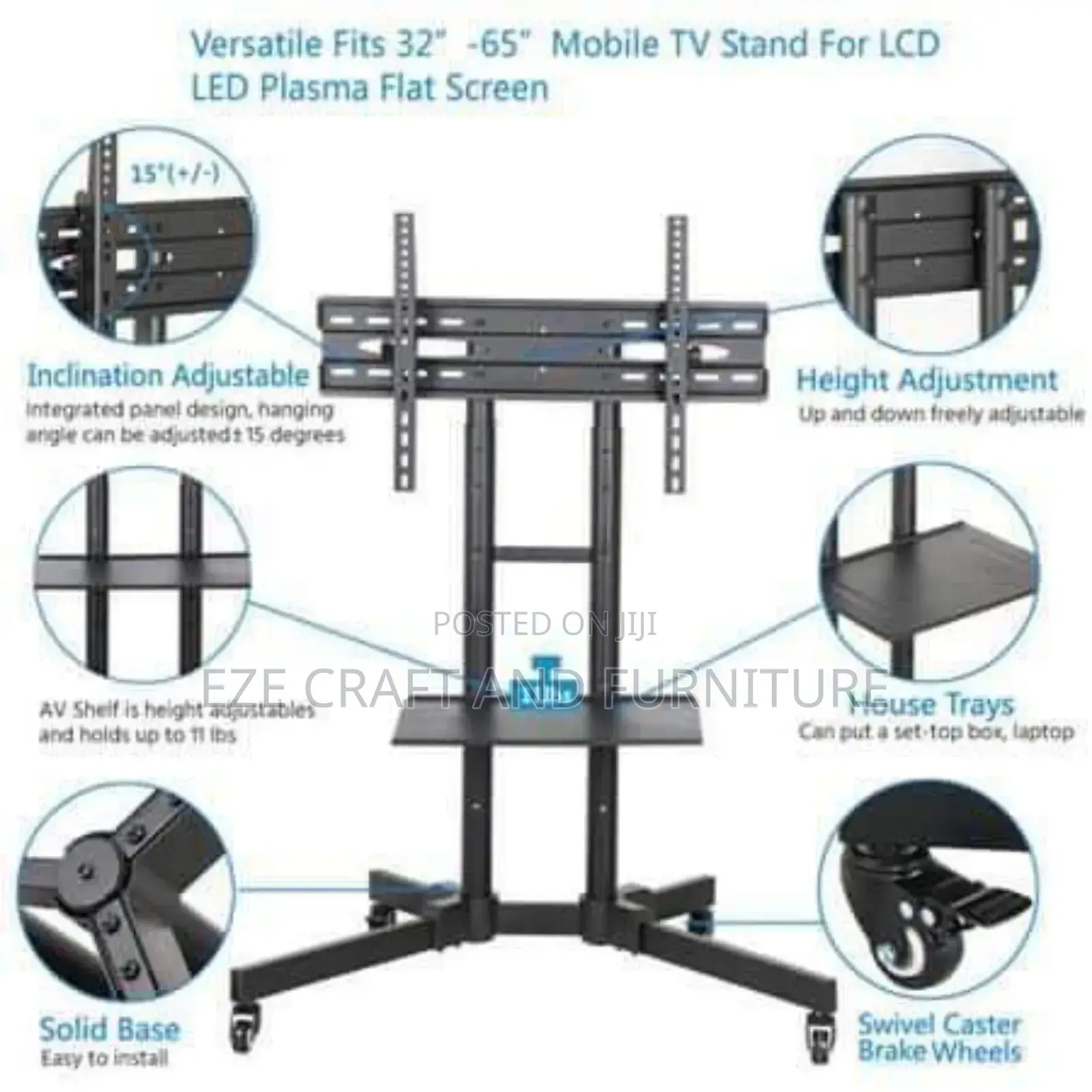 Adjustable Mobile Tv Rack