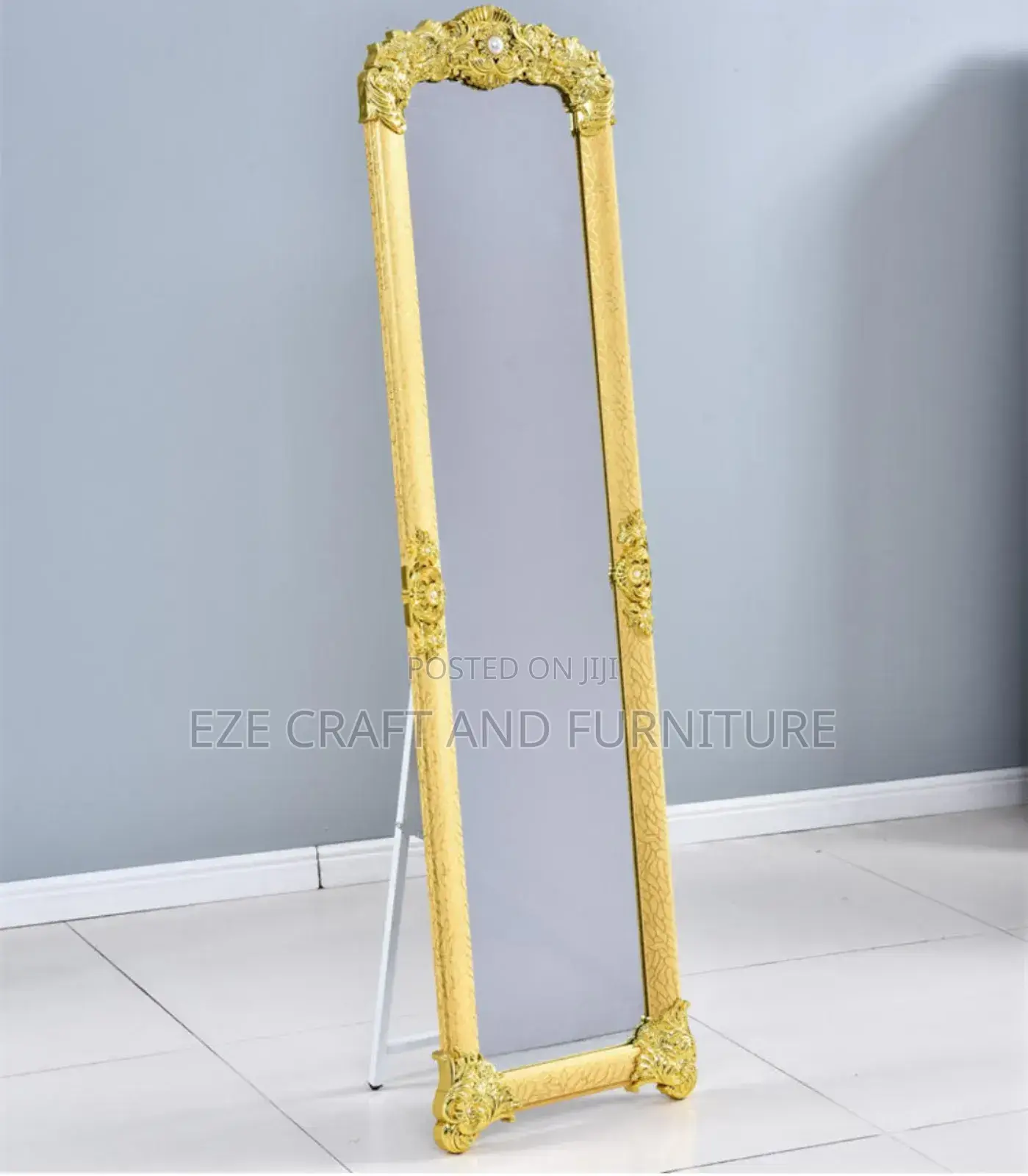 Gold Standing Mirror