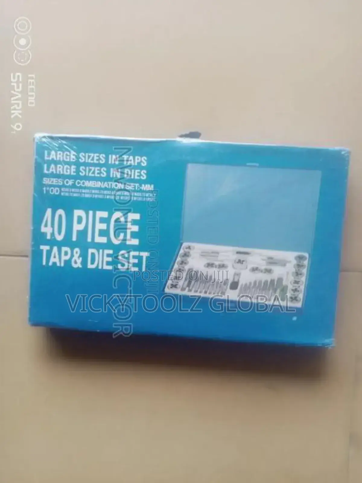 40 PIECE Tap And Die Set