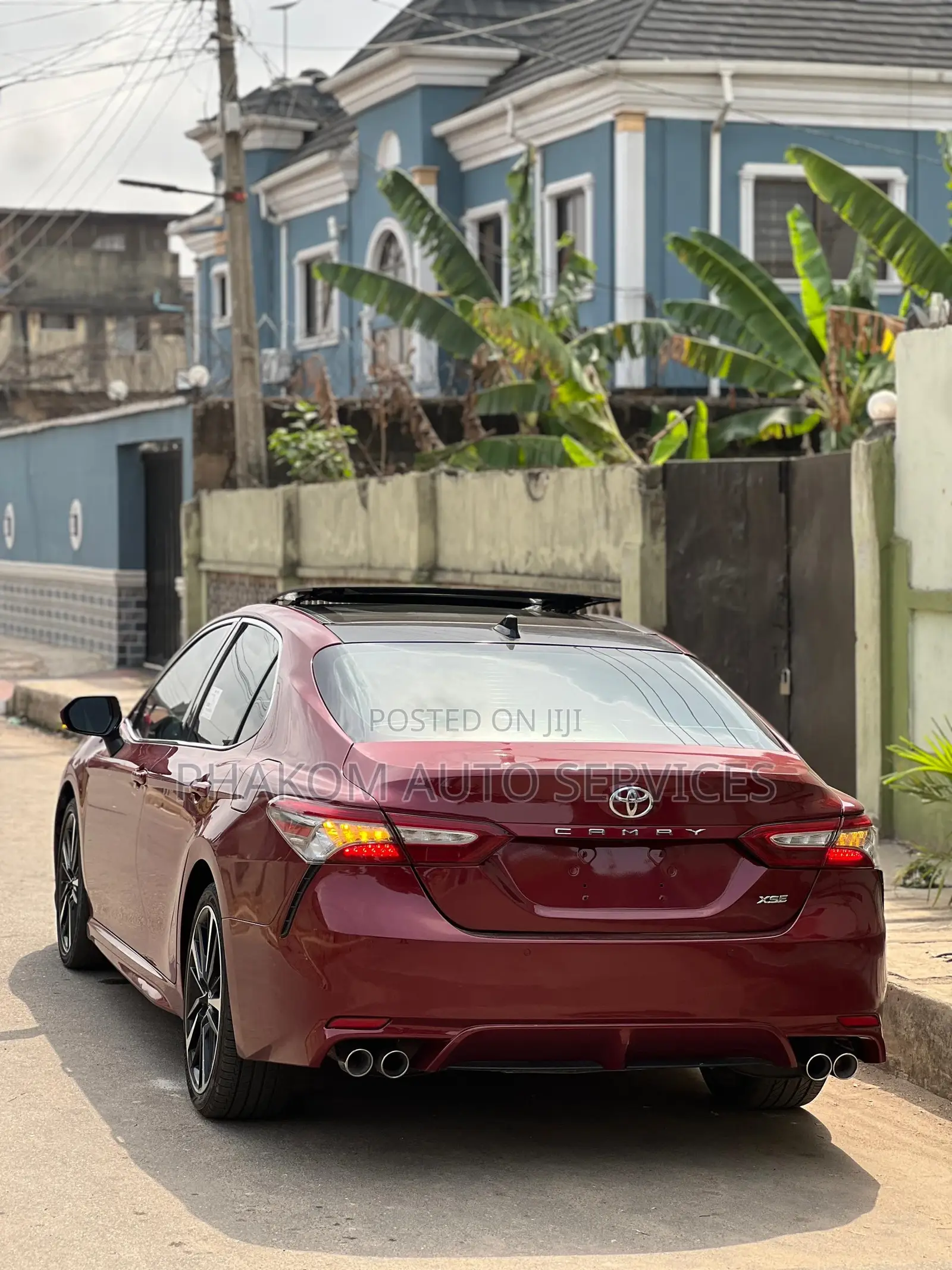 Toyota Camry XSE FWD (2.5L 4cyl 8AM) 2018 Burgundy