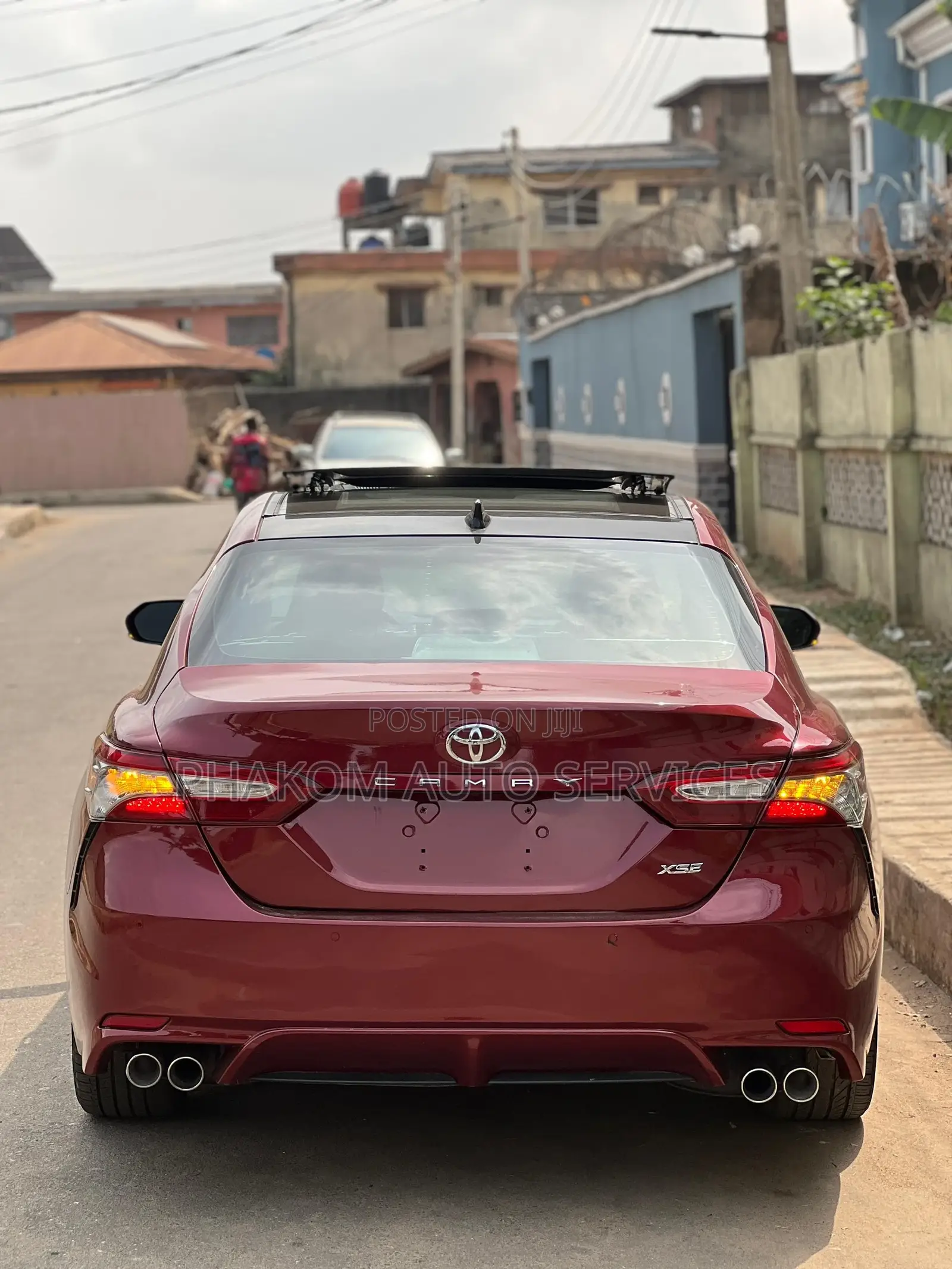 Toyota Camry XSE FWD (2.5L 4cyl 8AM) 2018 Burgundy