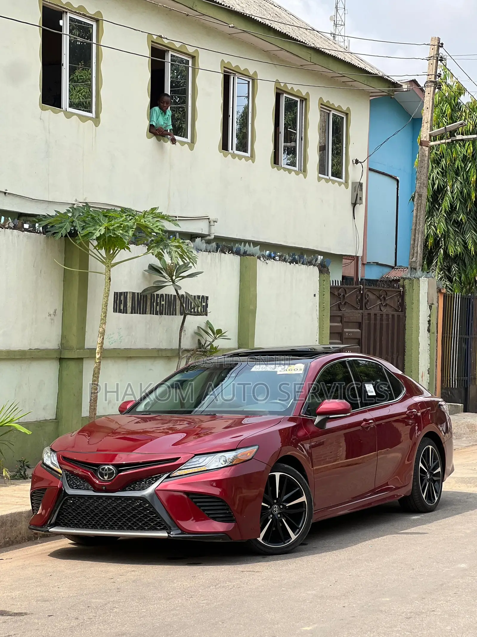Toyota Camry XSE FWD (2.5L 4cyl 8AM) 2018 Burgundy