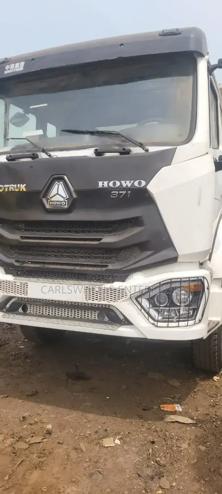 Foreign Used Covid 19 371 Howo Tipper Dump Truck