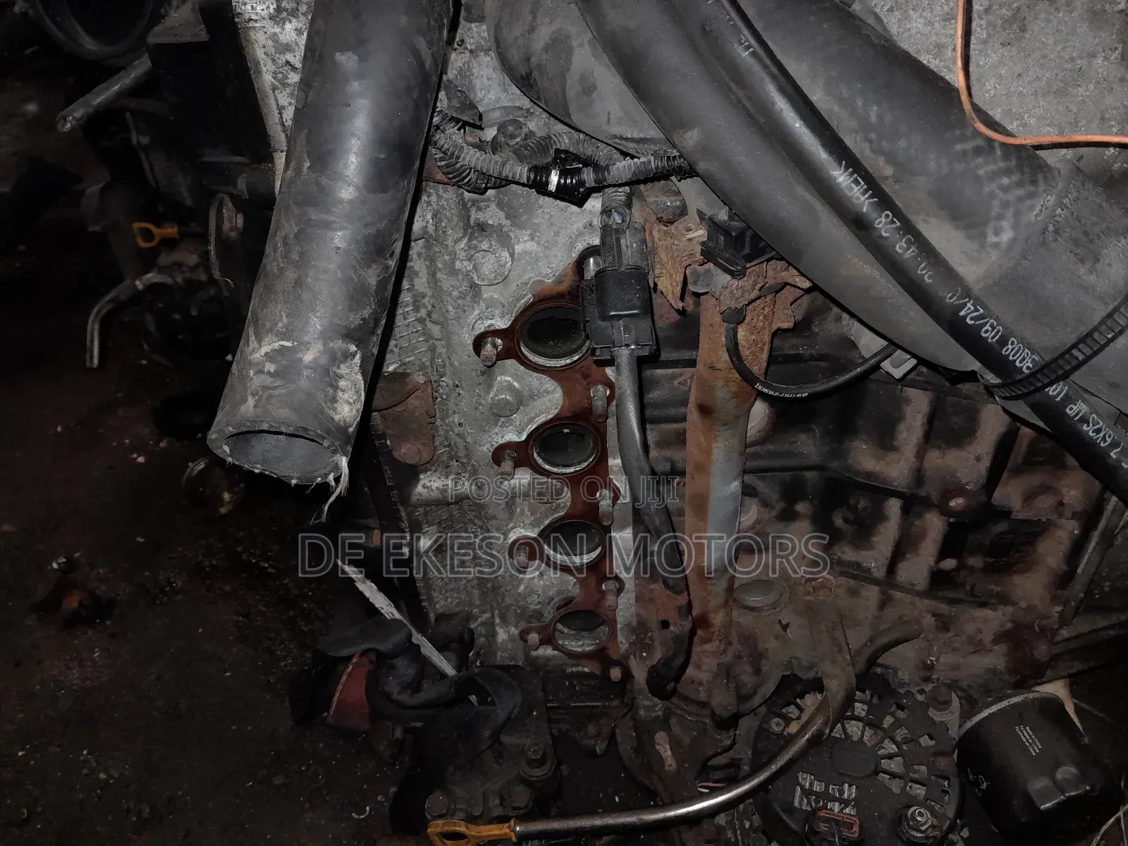 Kia Rio Complete Engine Iron Block 2006