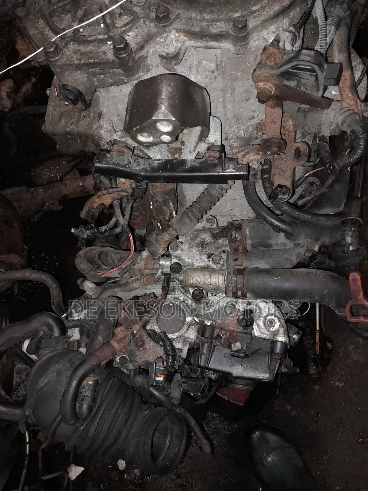 Kia Rio Complete Engine Iron Block 2006