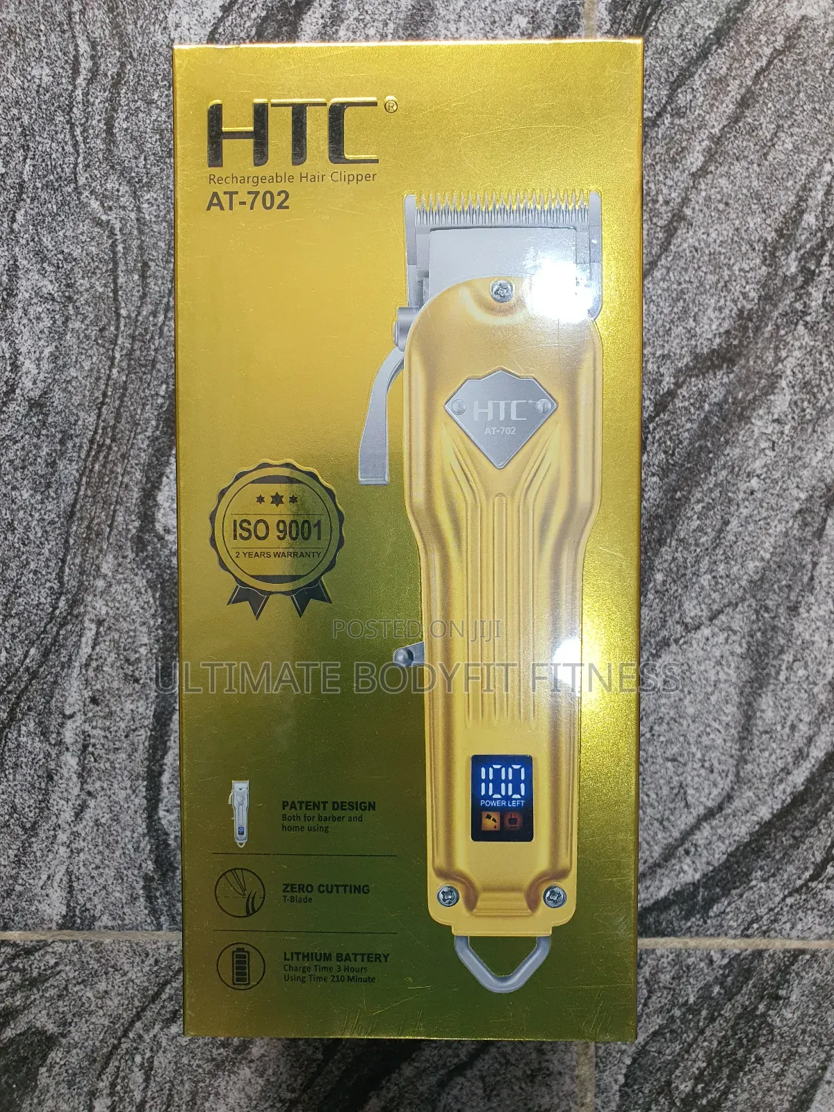 Brand New HTC AT-702 High Grade Rechargable Metal Cordless