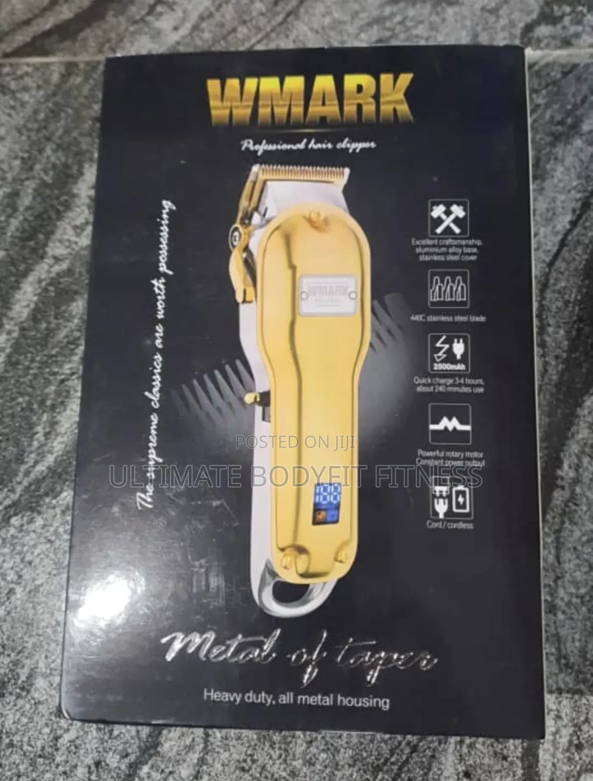 Brand New Wmark Ng-2020b Hair Clipper With Led Display
