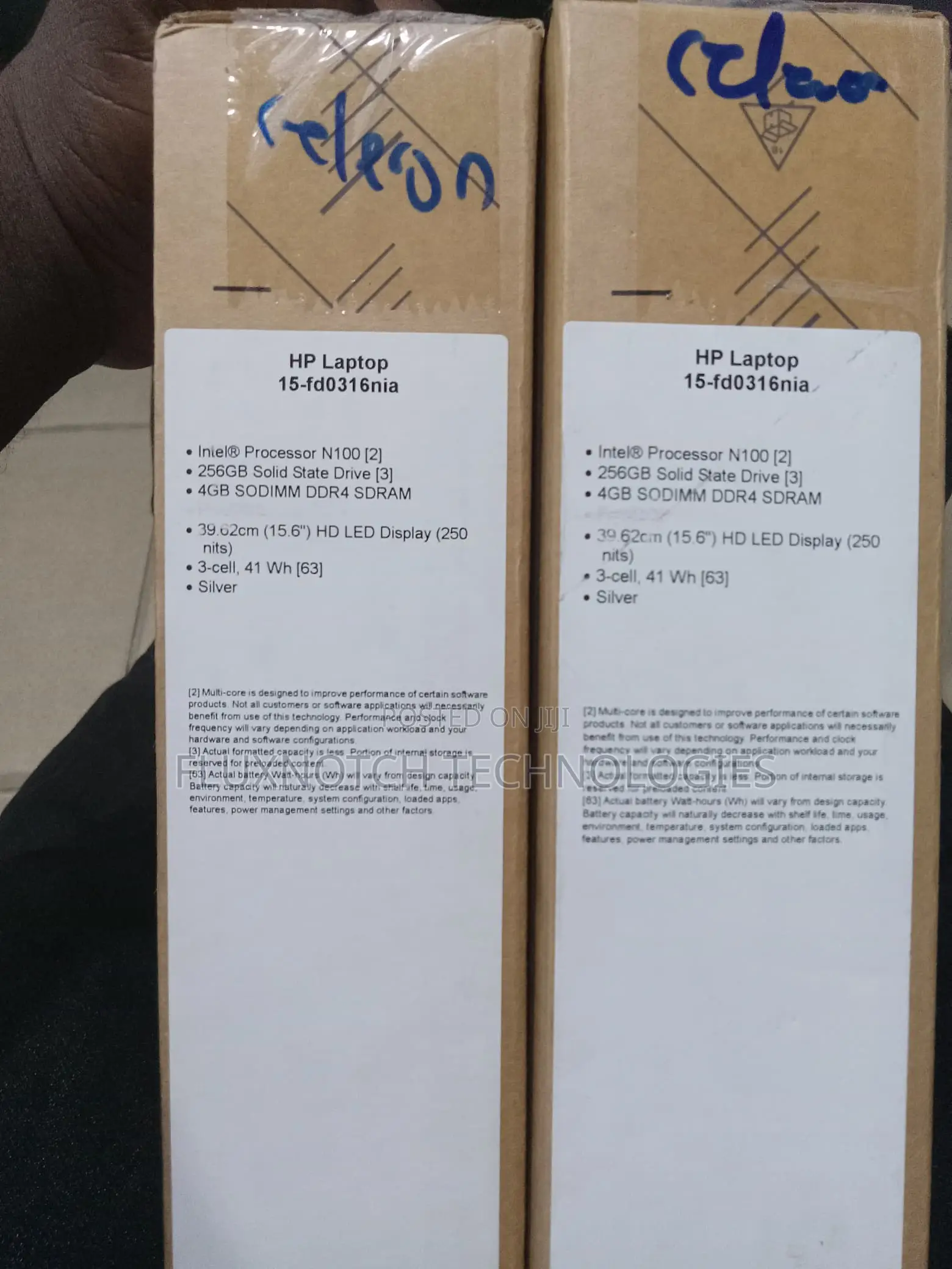 New Laptop HP 15 4GB Intel Celeron SSD 256GB