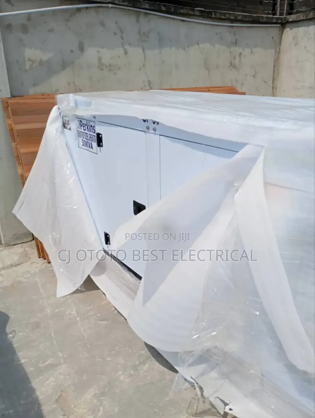 30kva Perkins Generator Soundproof 100%Coppercoil Brand New