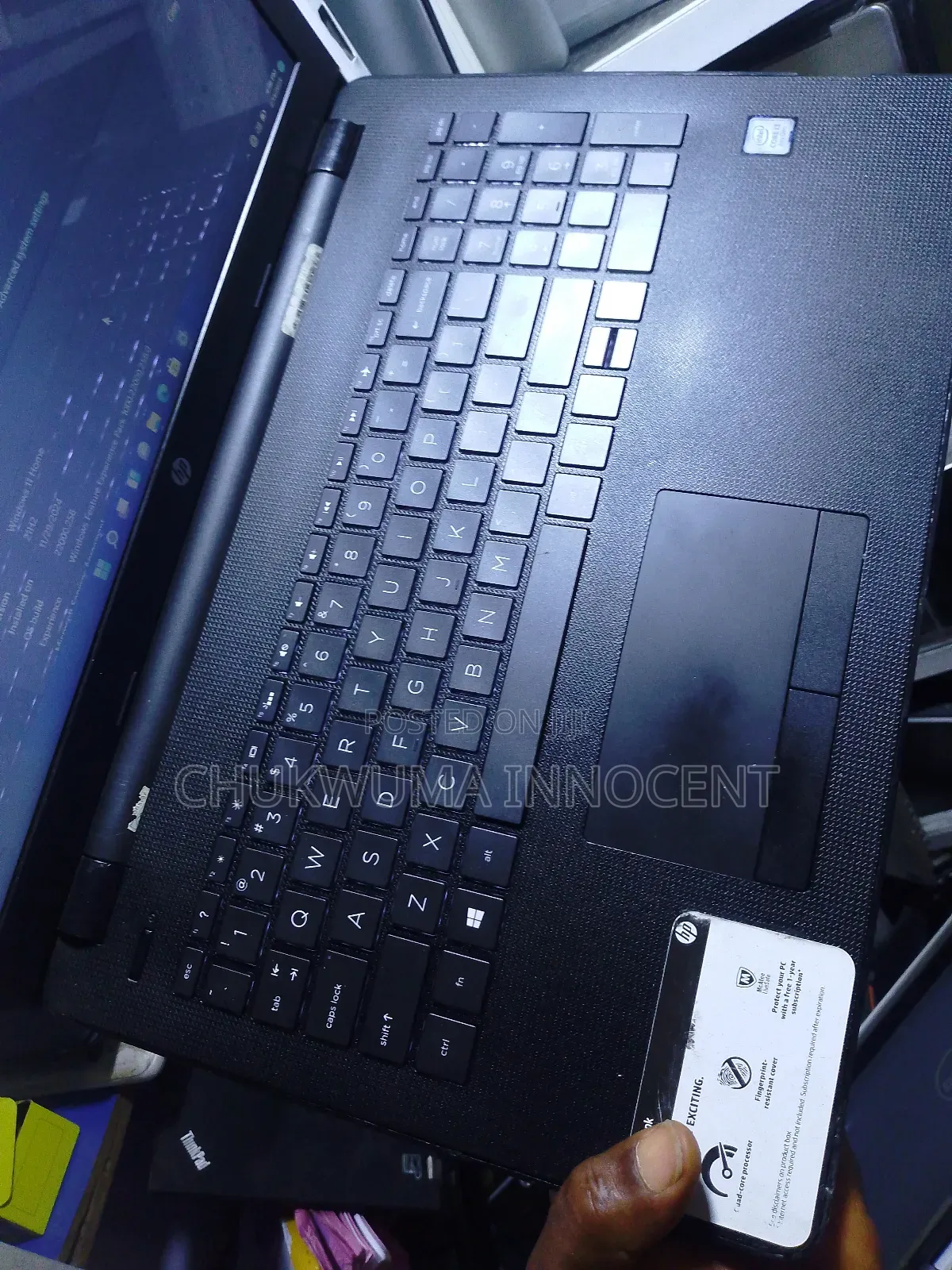 Laptop HP 250 G6 4GB Intel Core I3 HDD 320GB