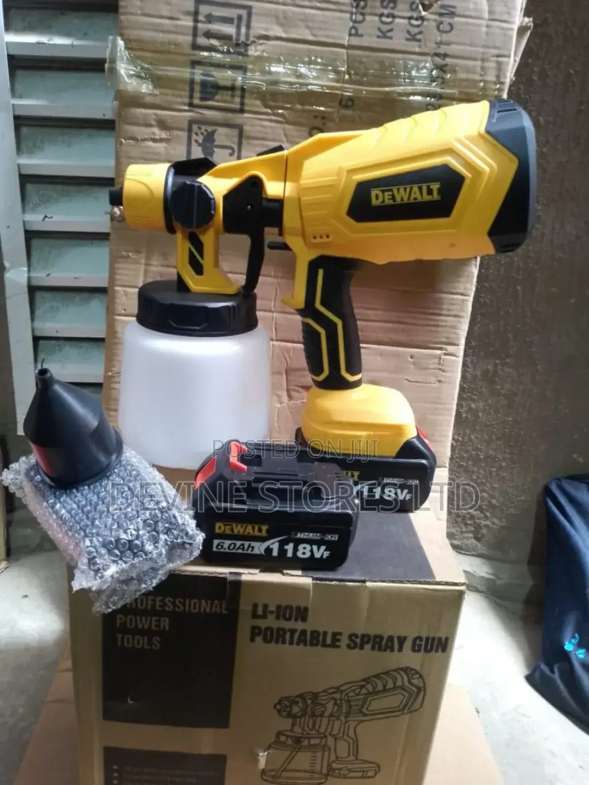 118vf Dewalt Cordless Paint Spray Machine