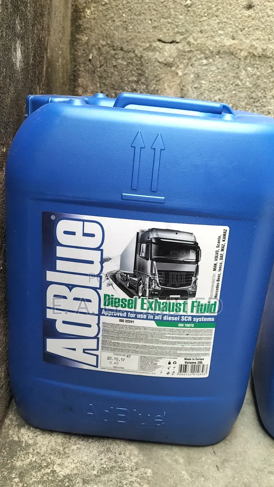 Adblue Def 20.L Approved for Man, Mercedes-Benz, Daf Others
