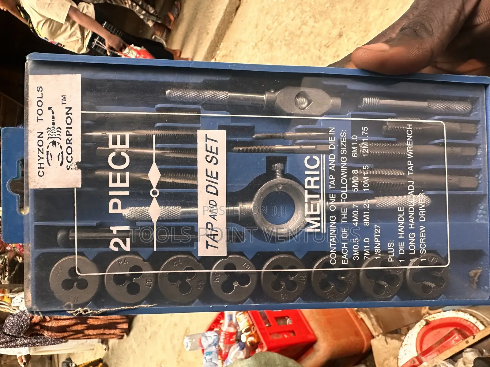 21pcs Tap and Die Set