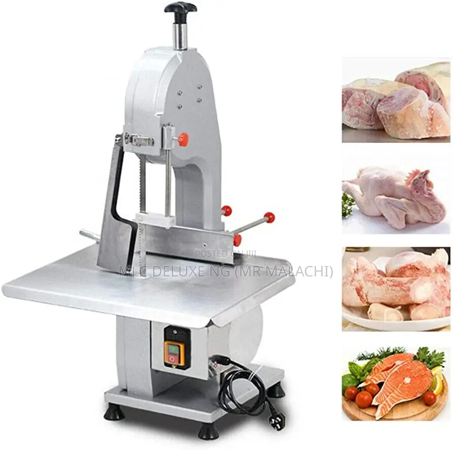 Butchery Electric Meat Cutter / Table Top Bone Saw Machine
