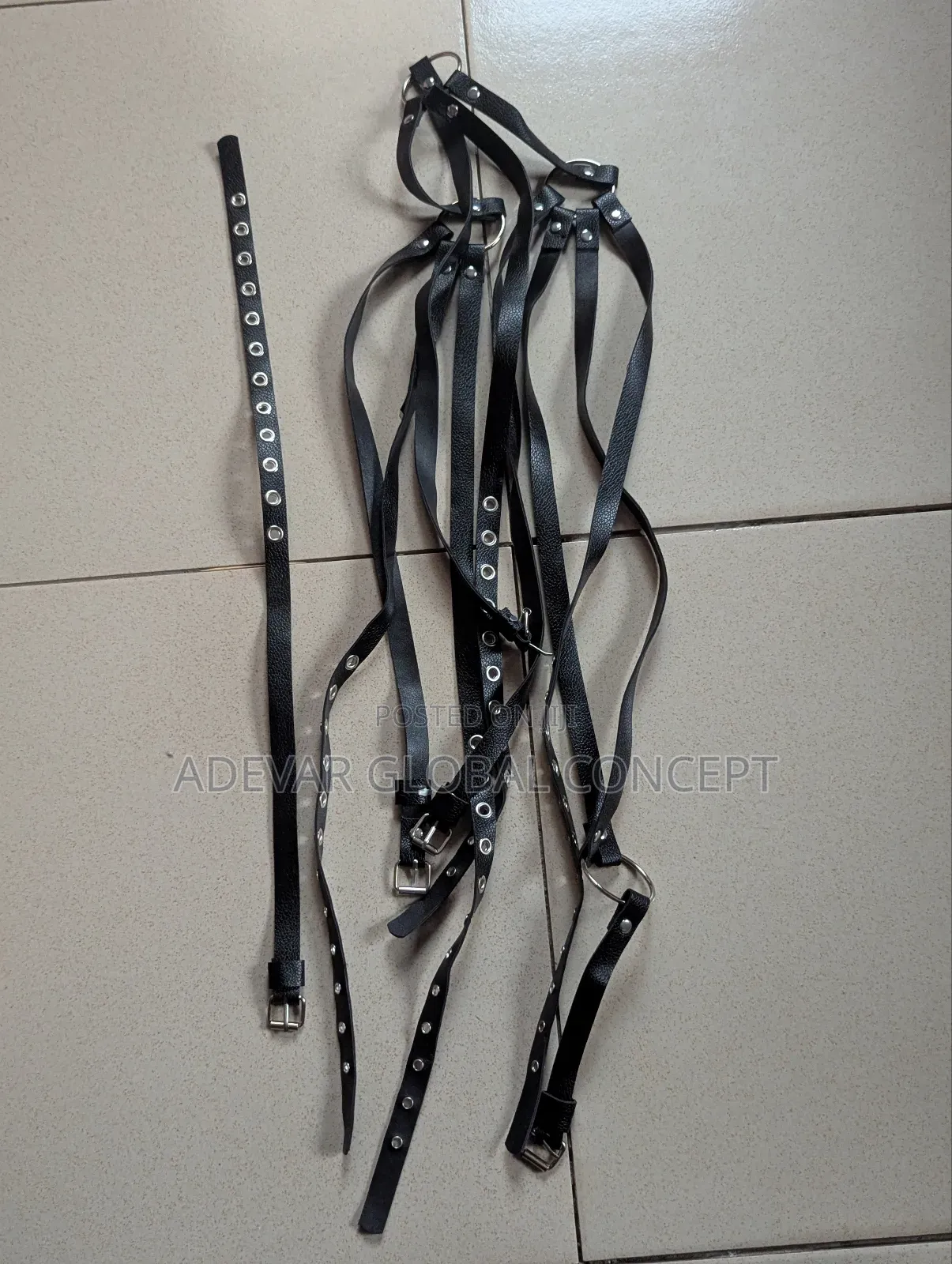 Women Sex Toy Bondage Belt Y Garter Belt Gothic Pu Leather