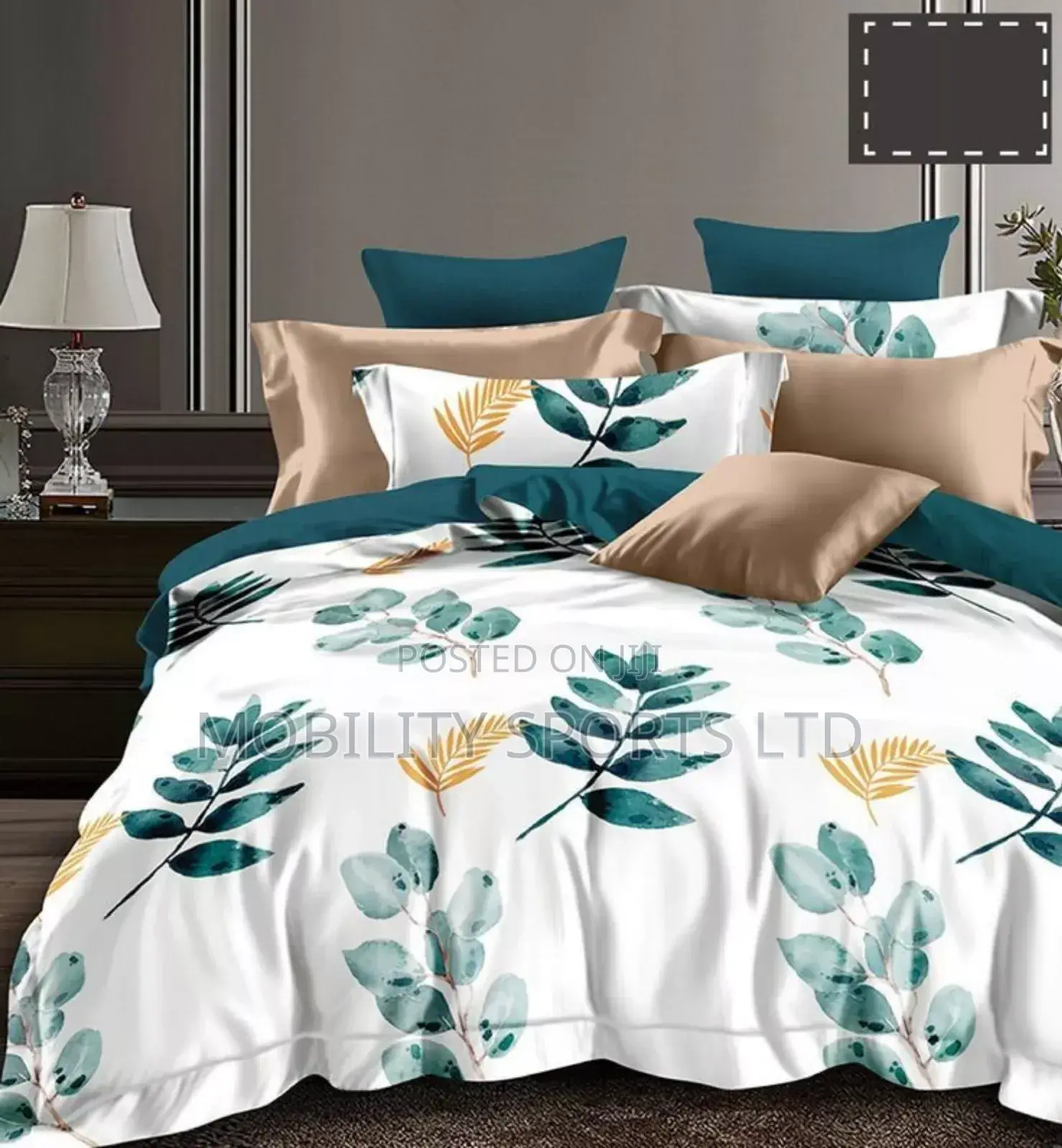 Nice Flowered Bedspread Duvet and Pillow Combo