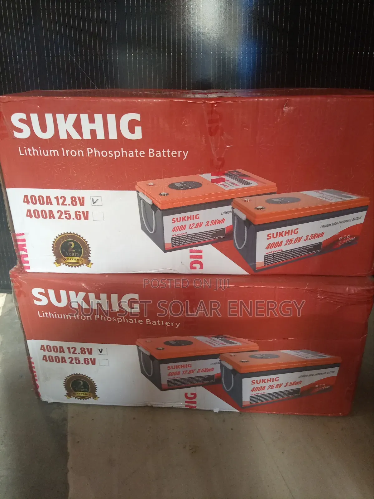 Sunkhig Lithium Batteries 400ah 12.6v With Warranty.