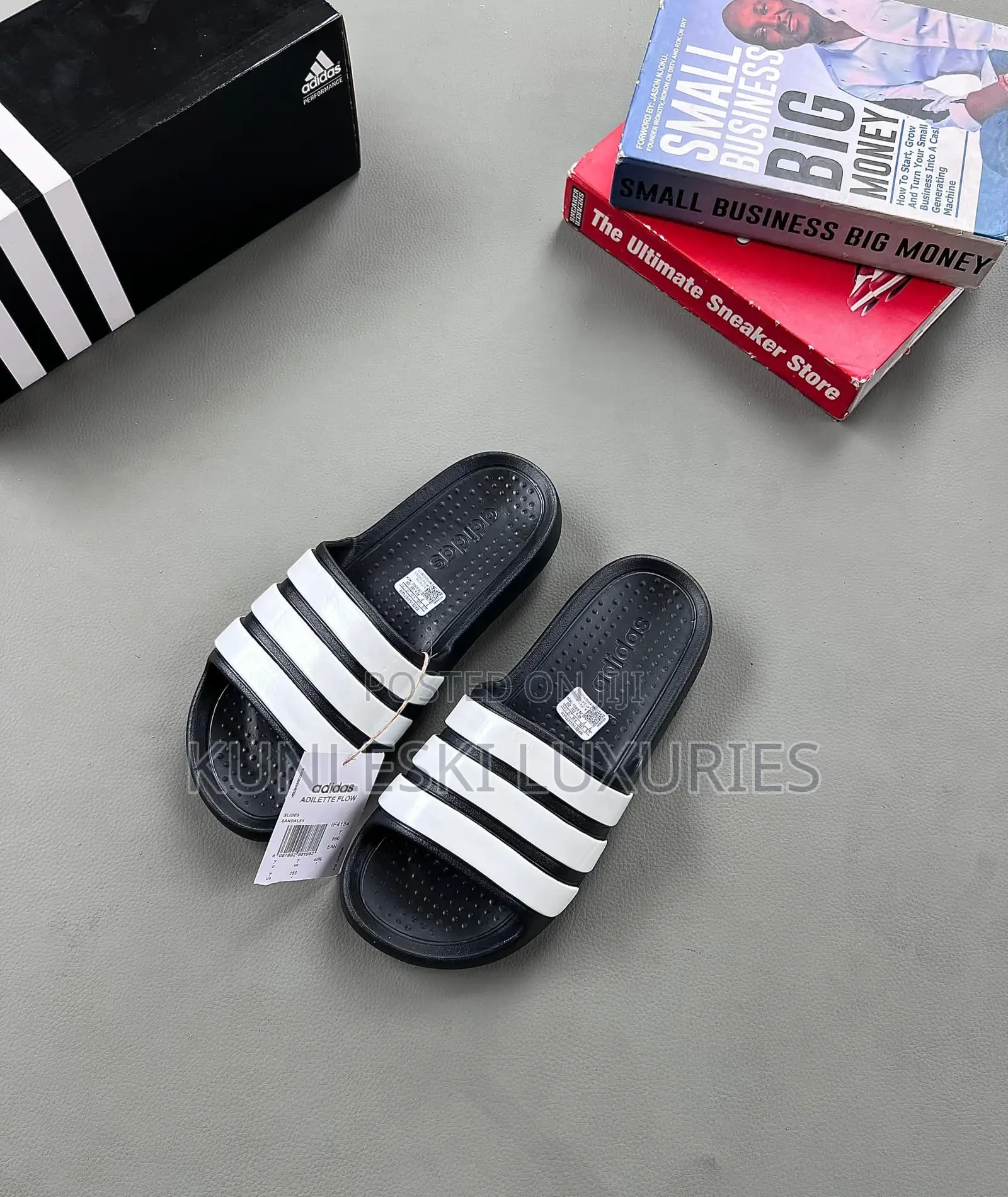 Original Adidas Adilette Cloud Foam Slides