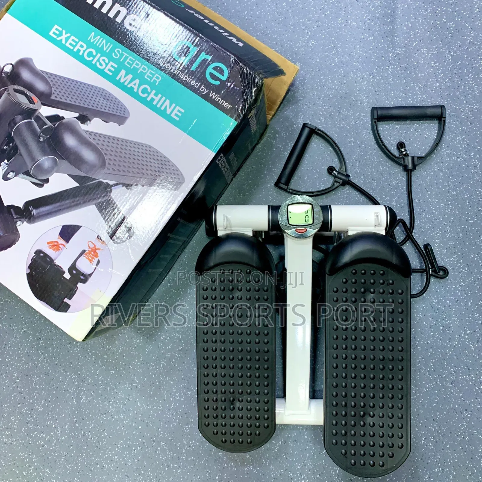 Bicycle Foldable Pedal Mini Stepper Machine With Counter