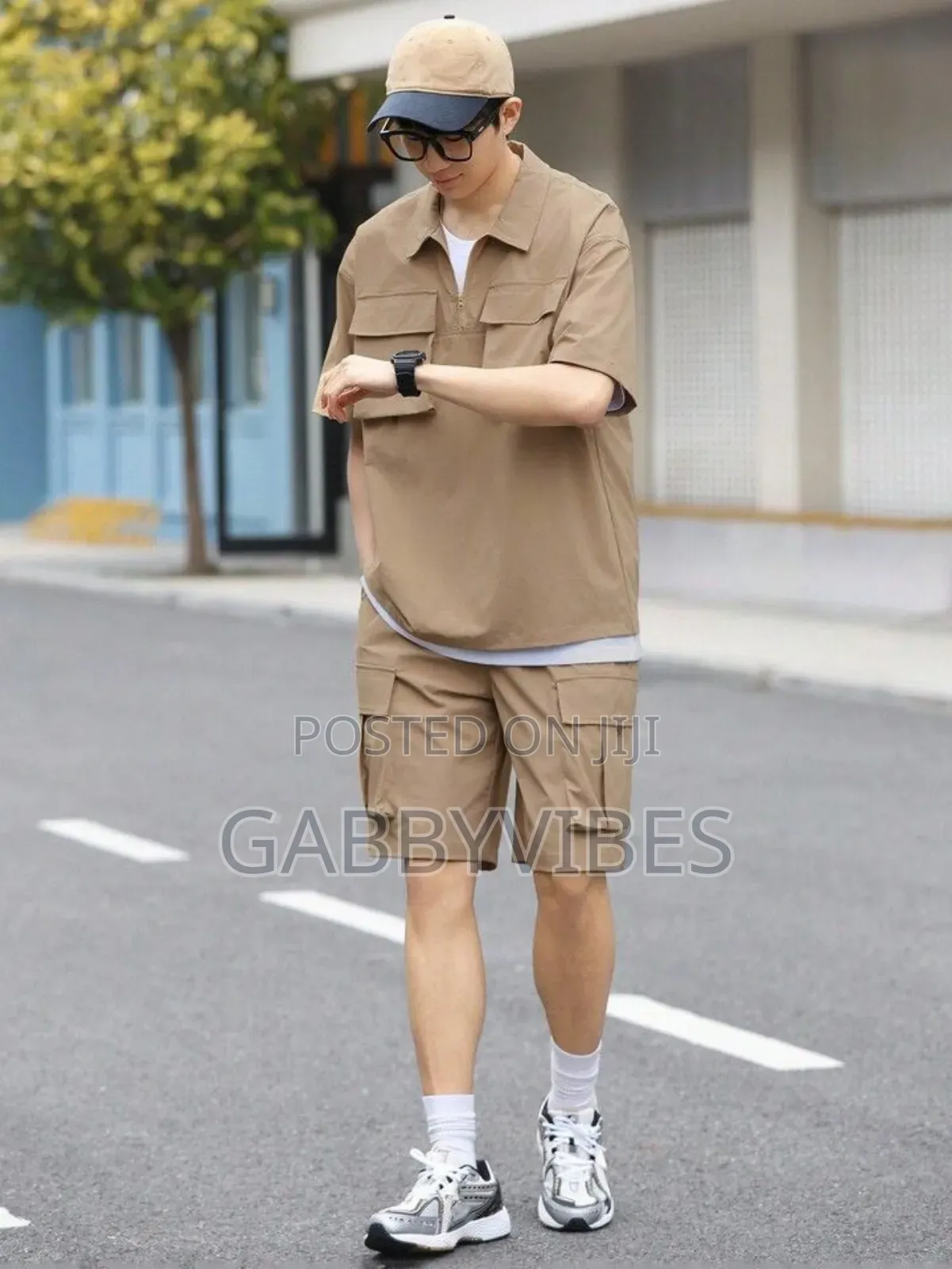 Khaki Akya 3 in 1 Outfit
