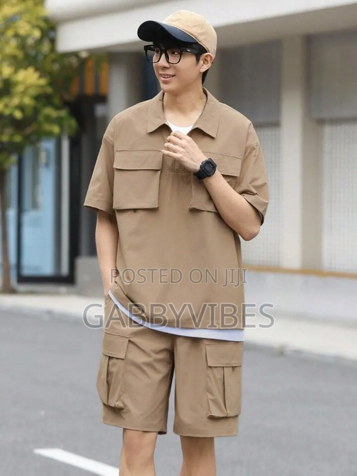 Khaki Akya 3 in 1 Outfit