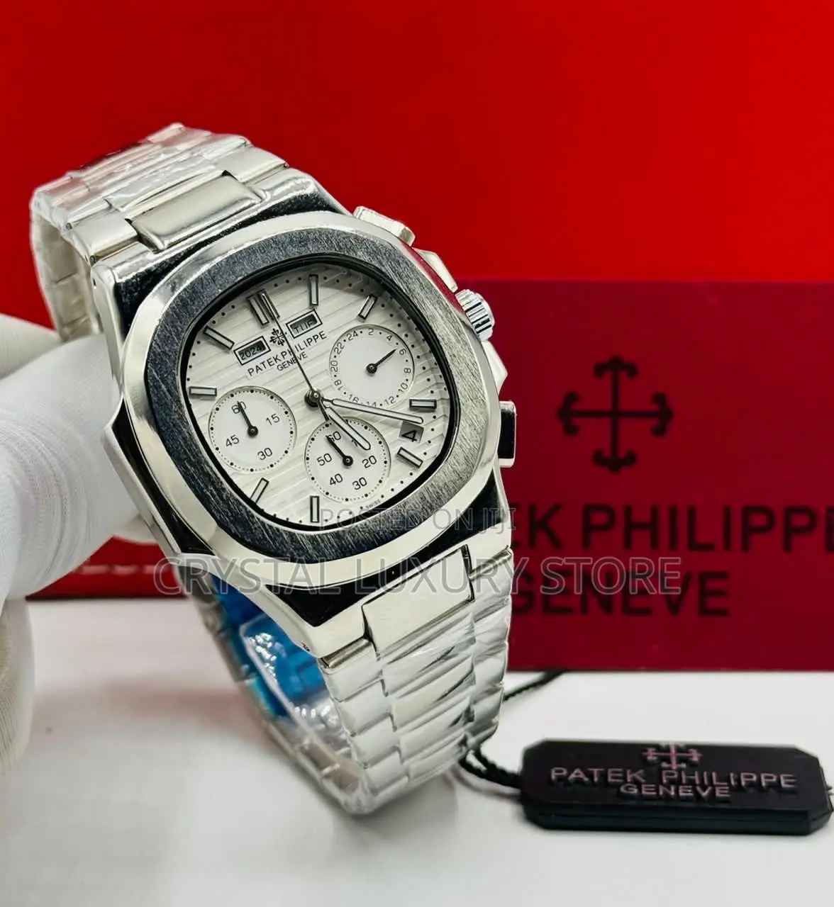 Reward Quality Luxury Men Chain Strap Wristwatch