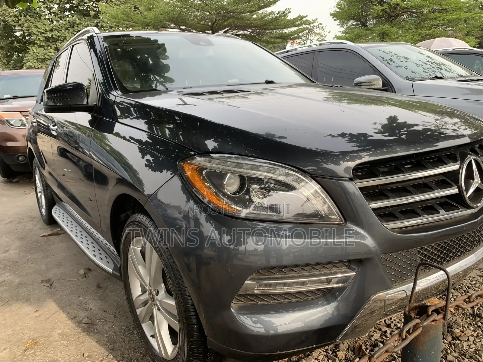 Mercedes-Benz M Class ML350 4MATIC 4dr SUV AWD (3.5L 6cyl 7A) 2014 Gray