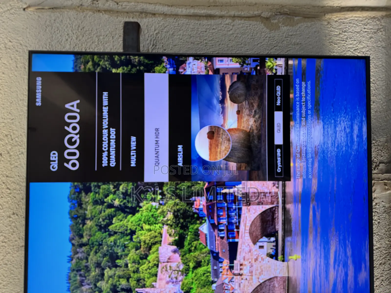 Samsung 60inch QLED Smart Tv (2021)