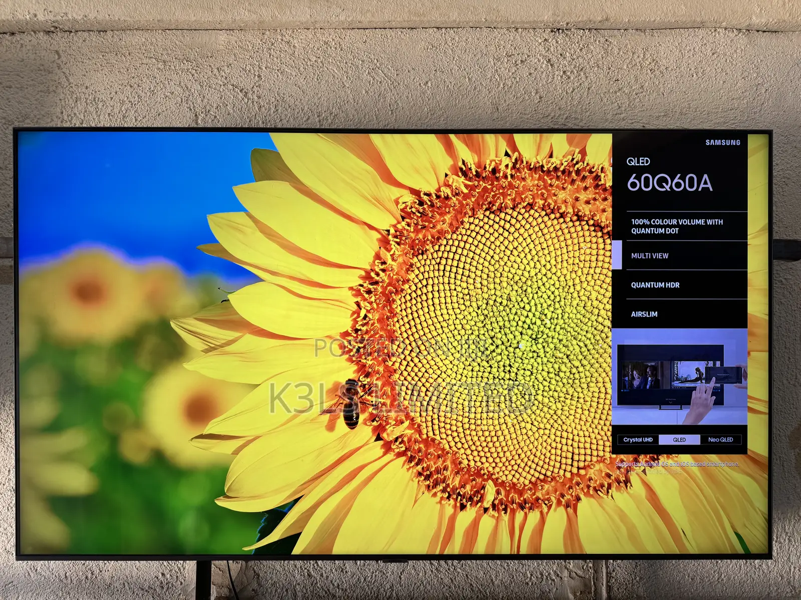 Samsung 60inch QLED Smart Tv (2021)