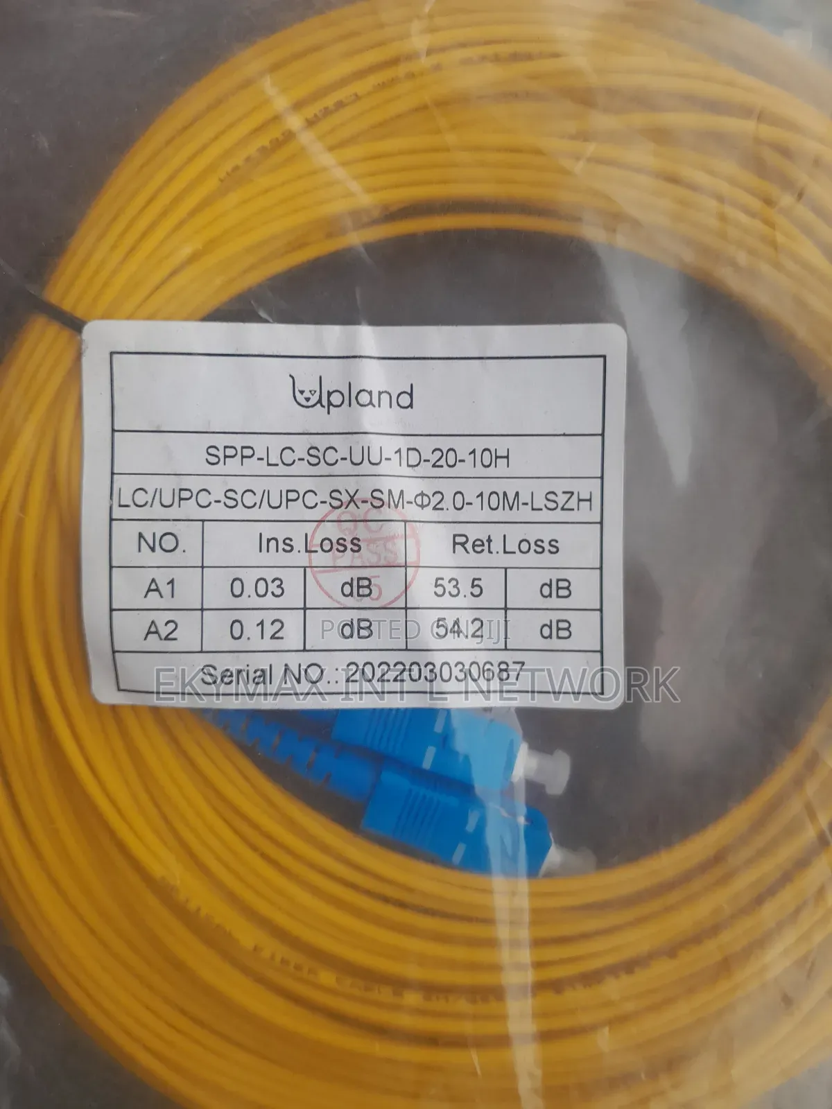 LC-SC 10meter Fiber Optic Cable