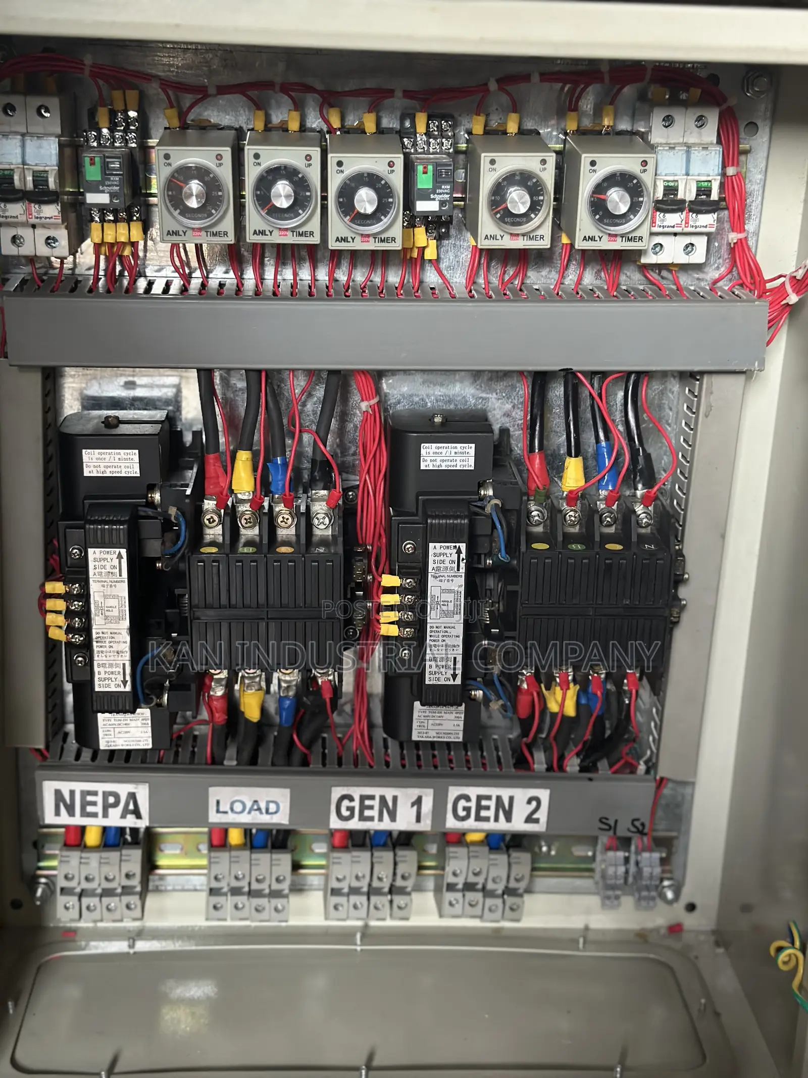 200amps Automatic Change Over 1 Gen, Nepa And Solar