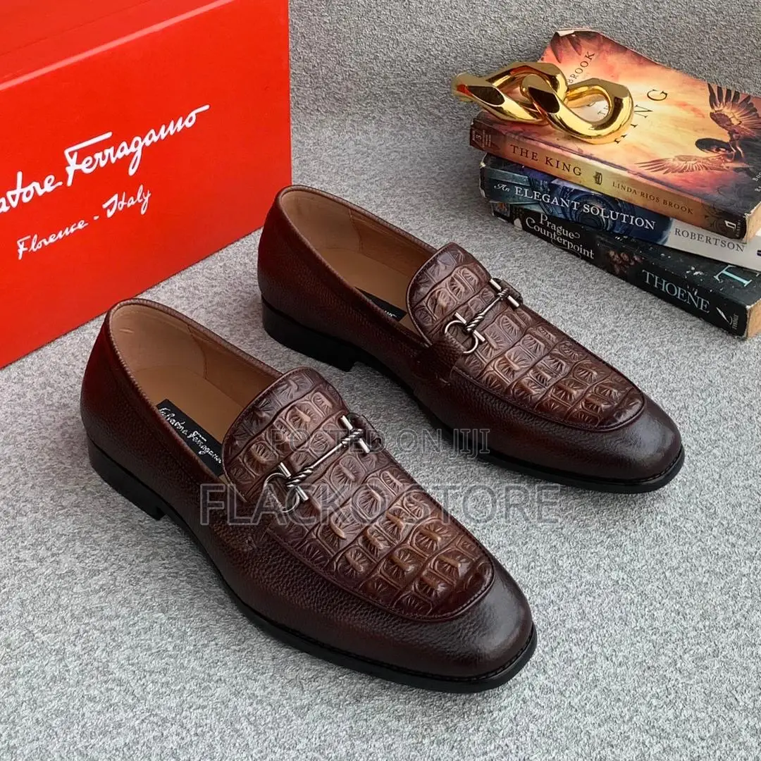 Original Salvatore Ferragamo Loafers Shoes
