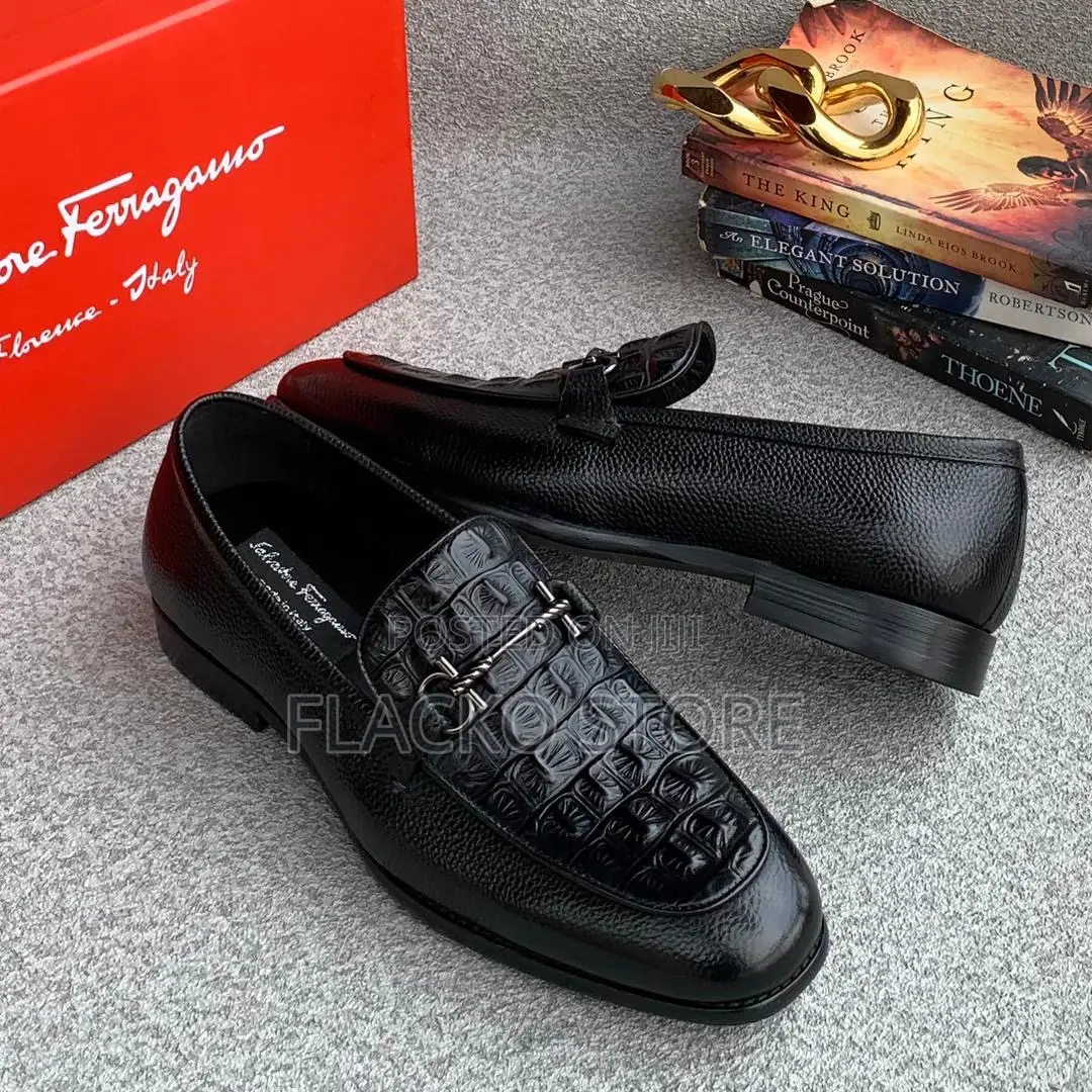 Original Salvatore Ferragamo Loafers Shoes