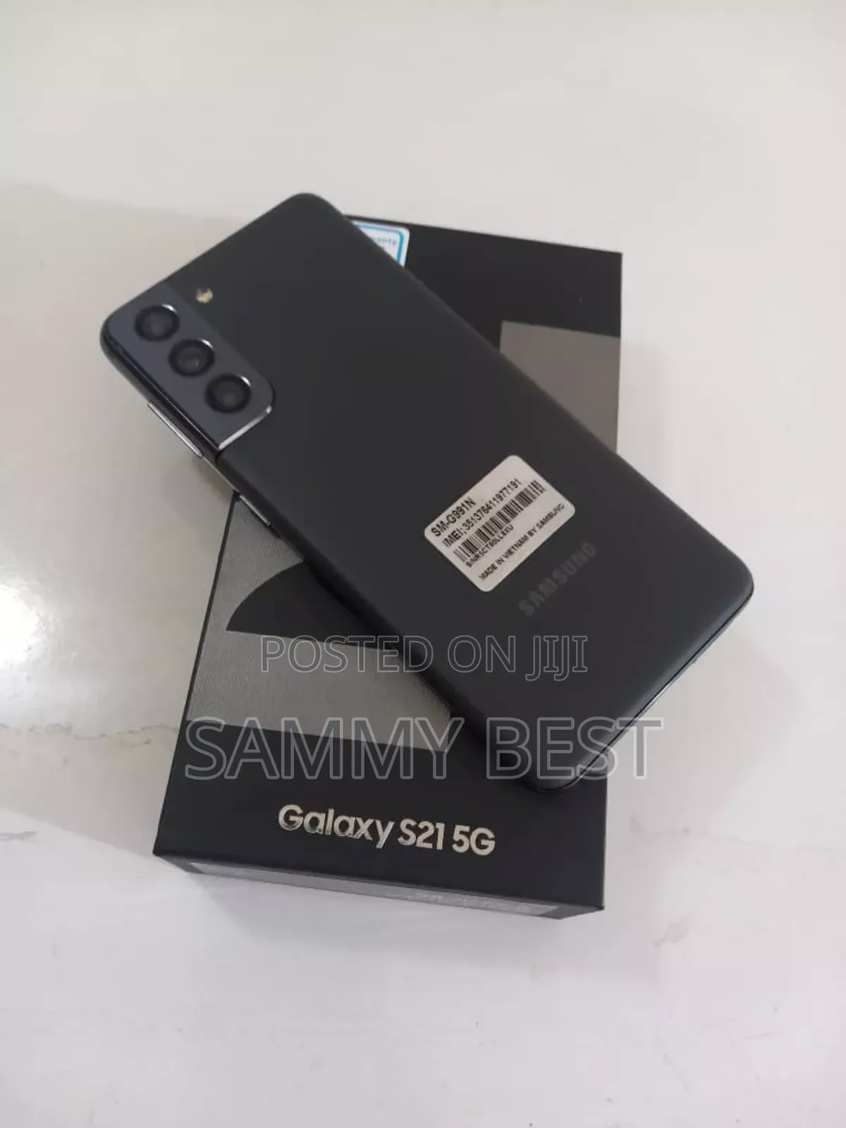 New Samsung Galaxy S21 5G 128 GB Black