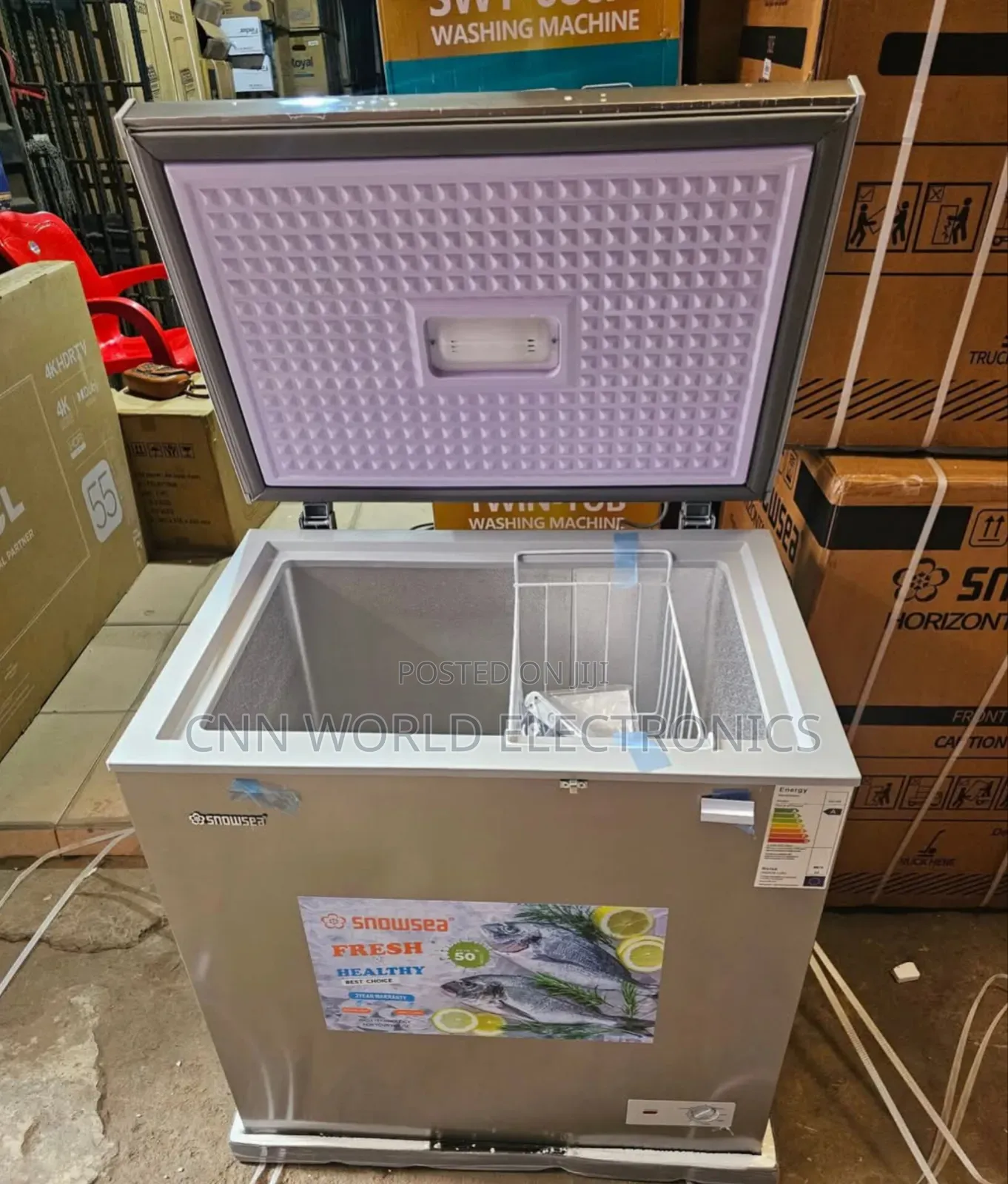 New Snowsea 150L Chest Freezer Super Freezing Energy Saving