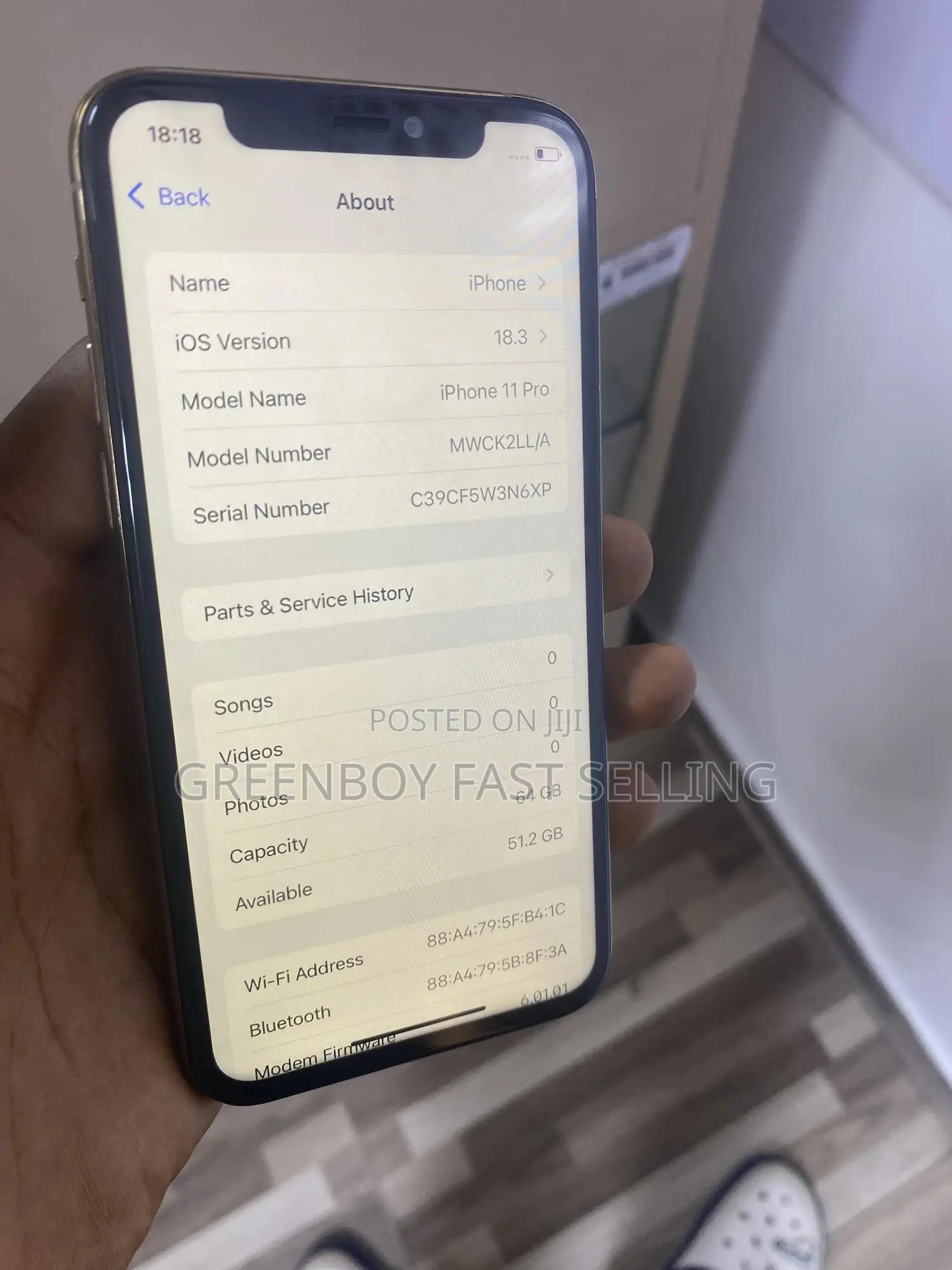 Apple iPhone 11 Pro 64 GB Gold
