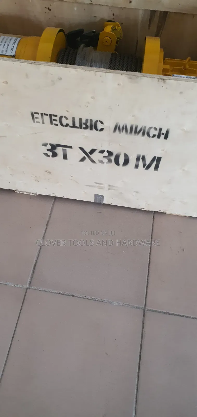 Electric Winch 3T X 30M 380V