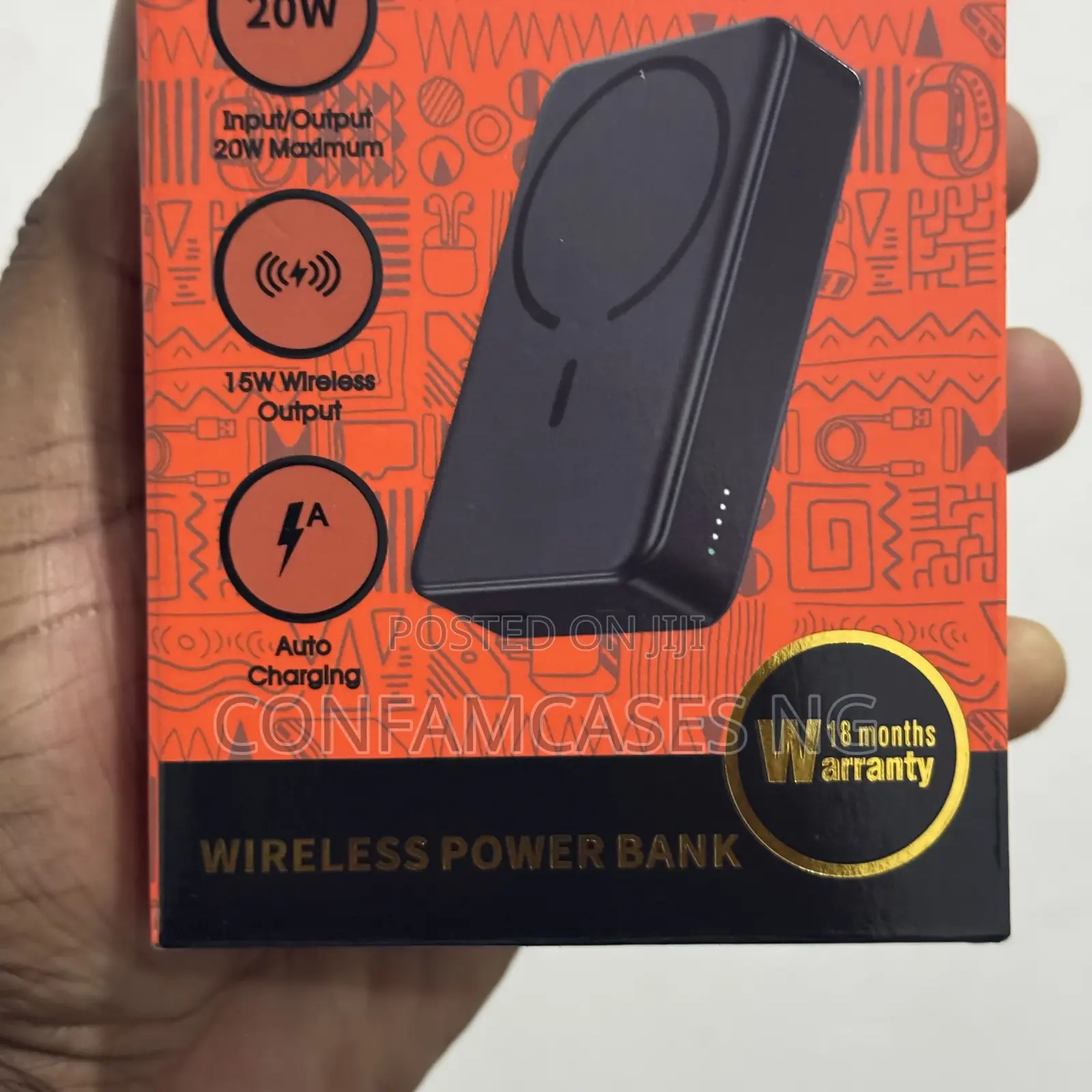 New Age Magnetic Wireless 20000mah Fast Charging Powerbank