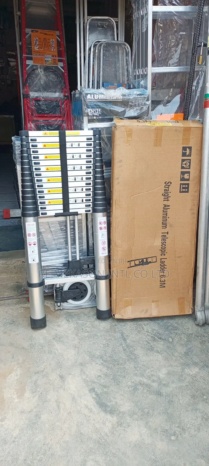 6.3metres Heavy Duty Telescopic Ladder