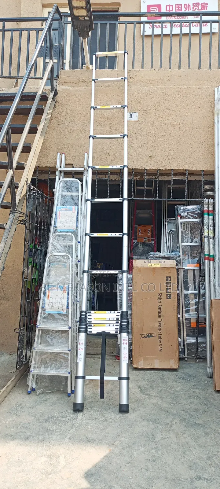 6.3metres Heavy Duty Telescopic Ladder