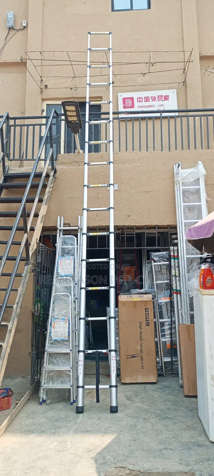 6.3metres Heavy Duty Telescopic Ladder