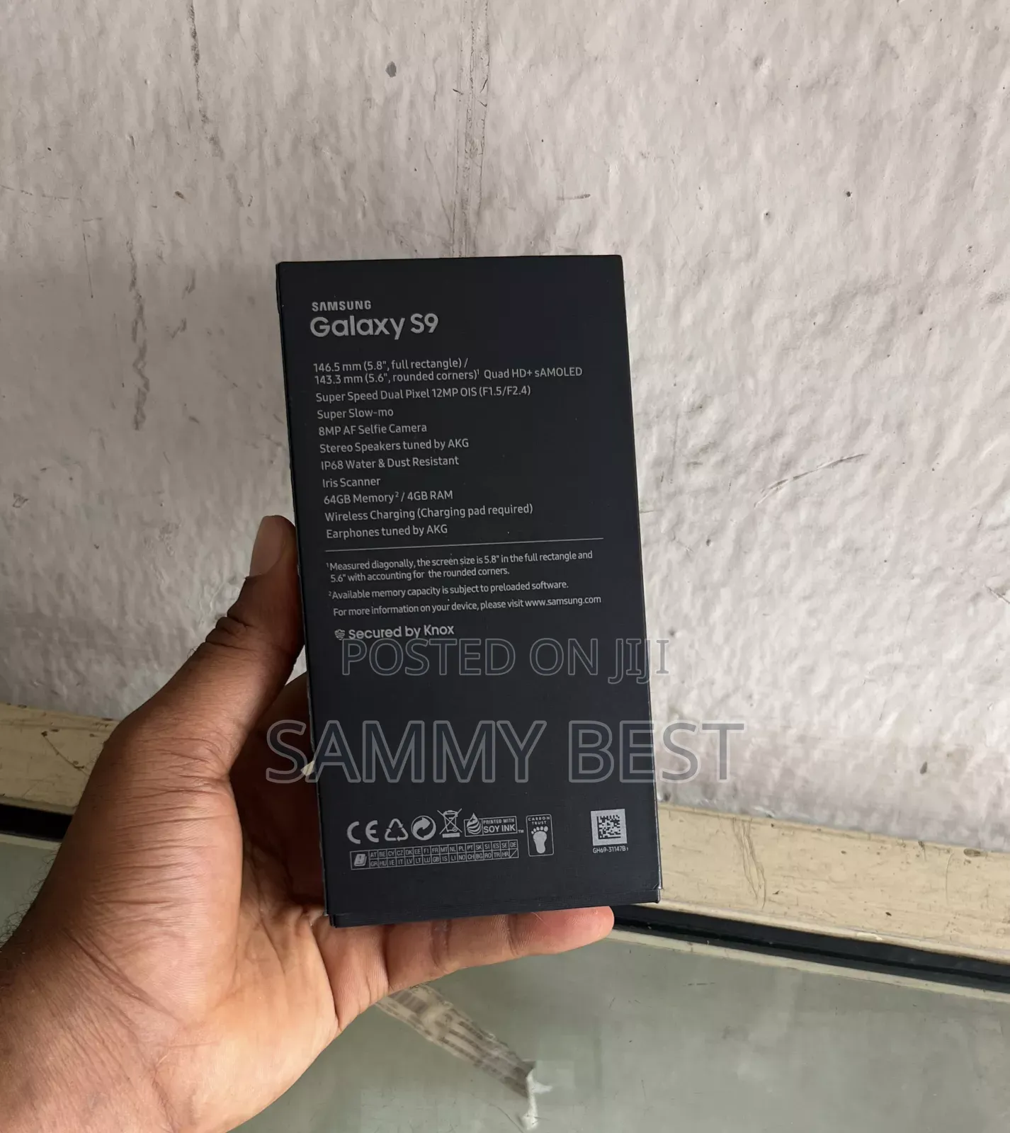New Samsung Galaxy S9 64 GB Black