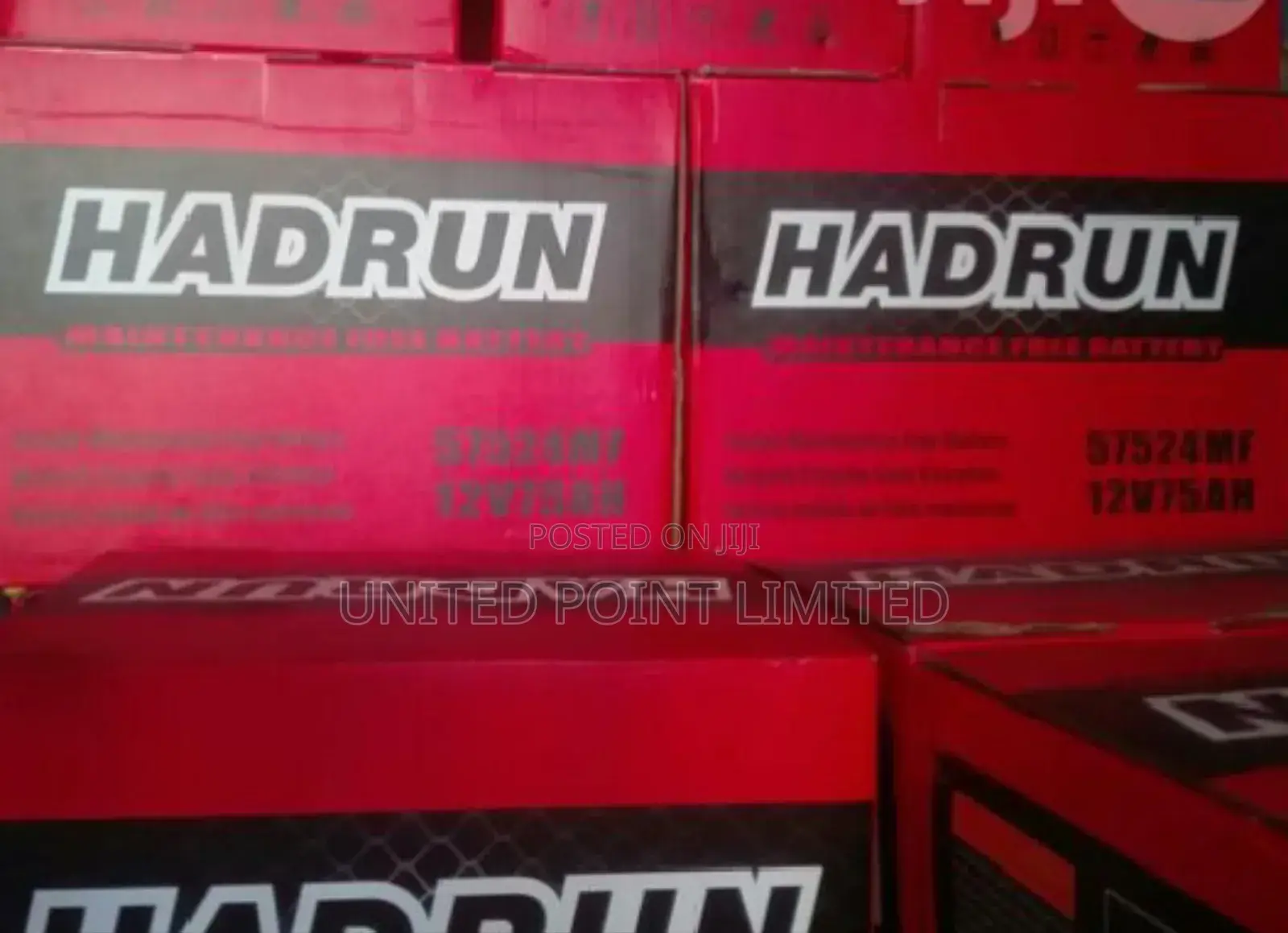 75ah Hadrun Battery Korean Tech