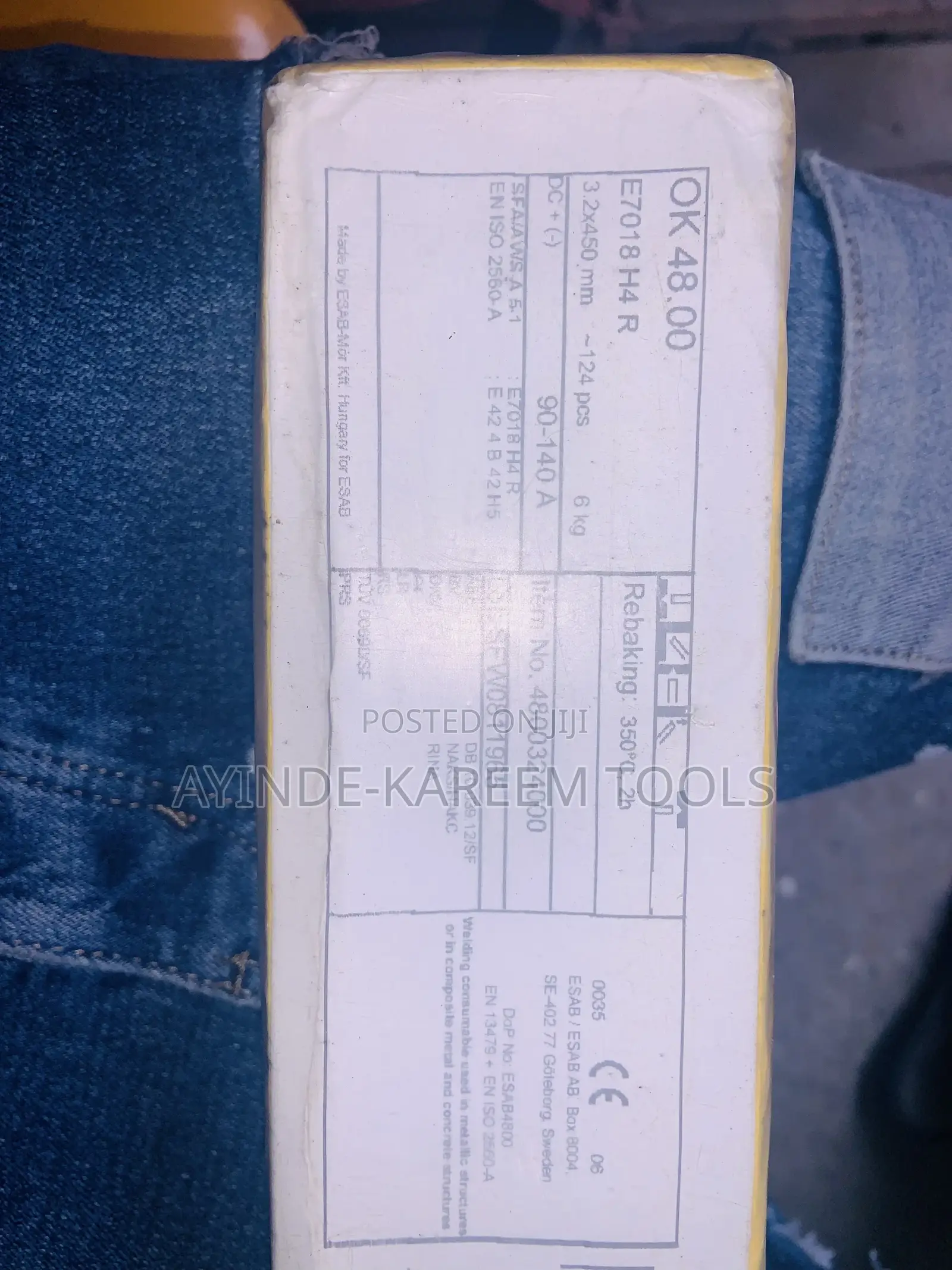 ESAB E7018 H4R (3.2 X 450mm) Welding Electrode