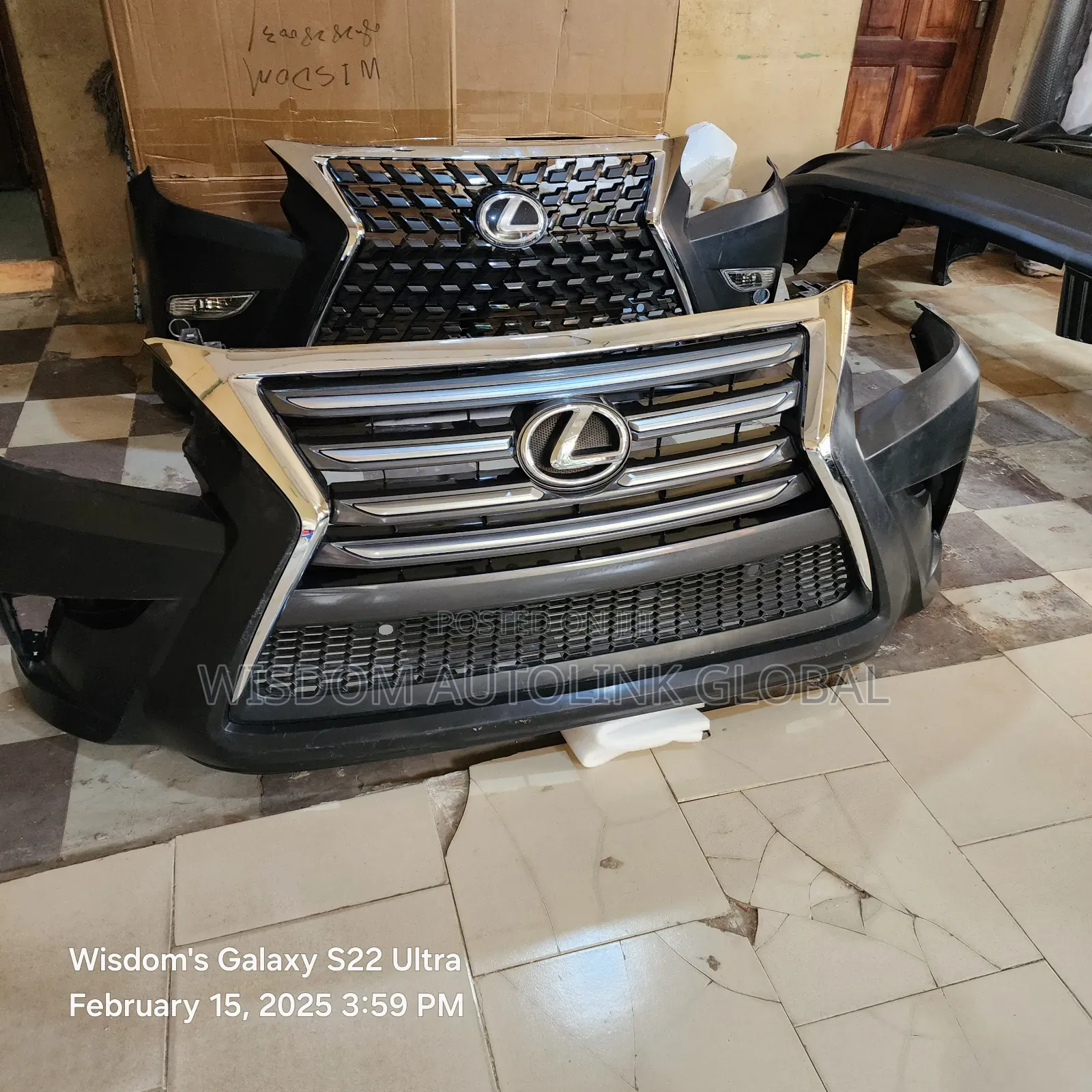 Complete Front Bumper For Lexus Gx460 2014-2019 Available